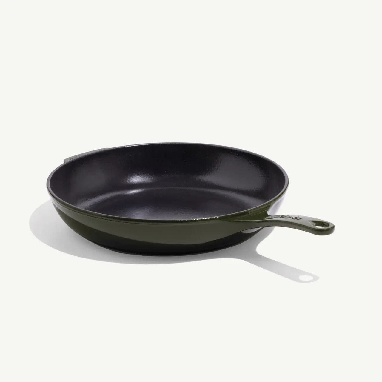Cookware Made In Enameled Cast Iron Skillet, 11.5" - Willow Green