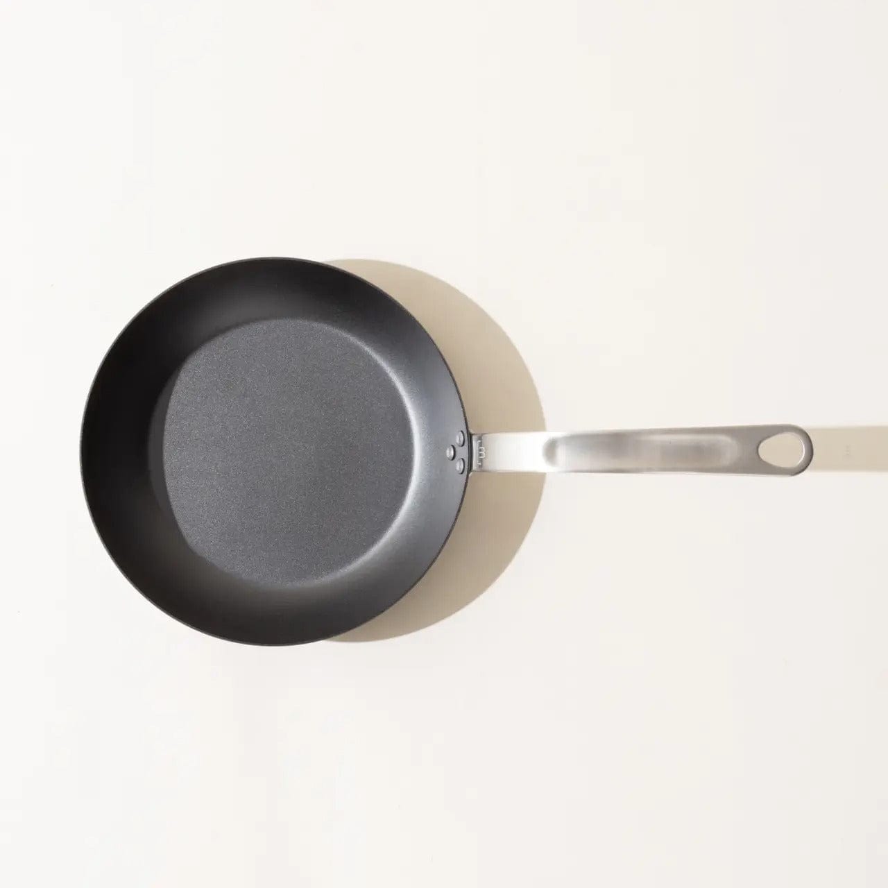 Cookware MADE IN Pre-seasoned Carbon Steel Fry Pans- Induction Compatible - Lifetime Warranty - 8", 10", 12"- Made in Sweden