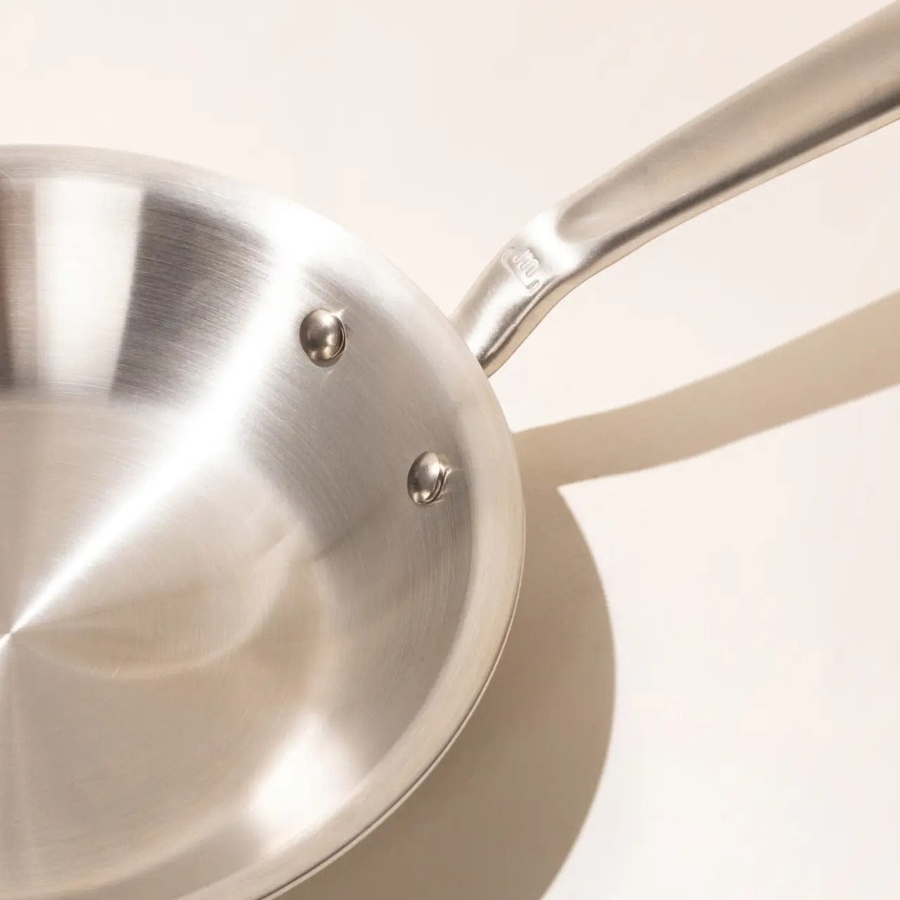 Cookware MADE IN Stainless 5-Ply Steel Fry Pan - 8", 10", 12" - Induction Friendly, Lifetime Warranty