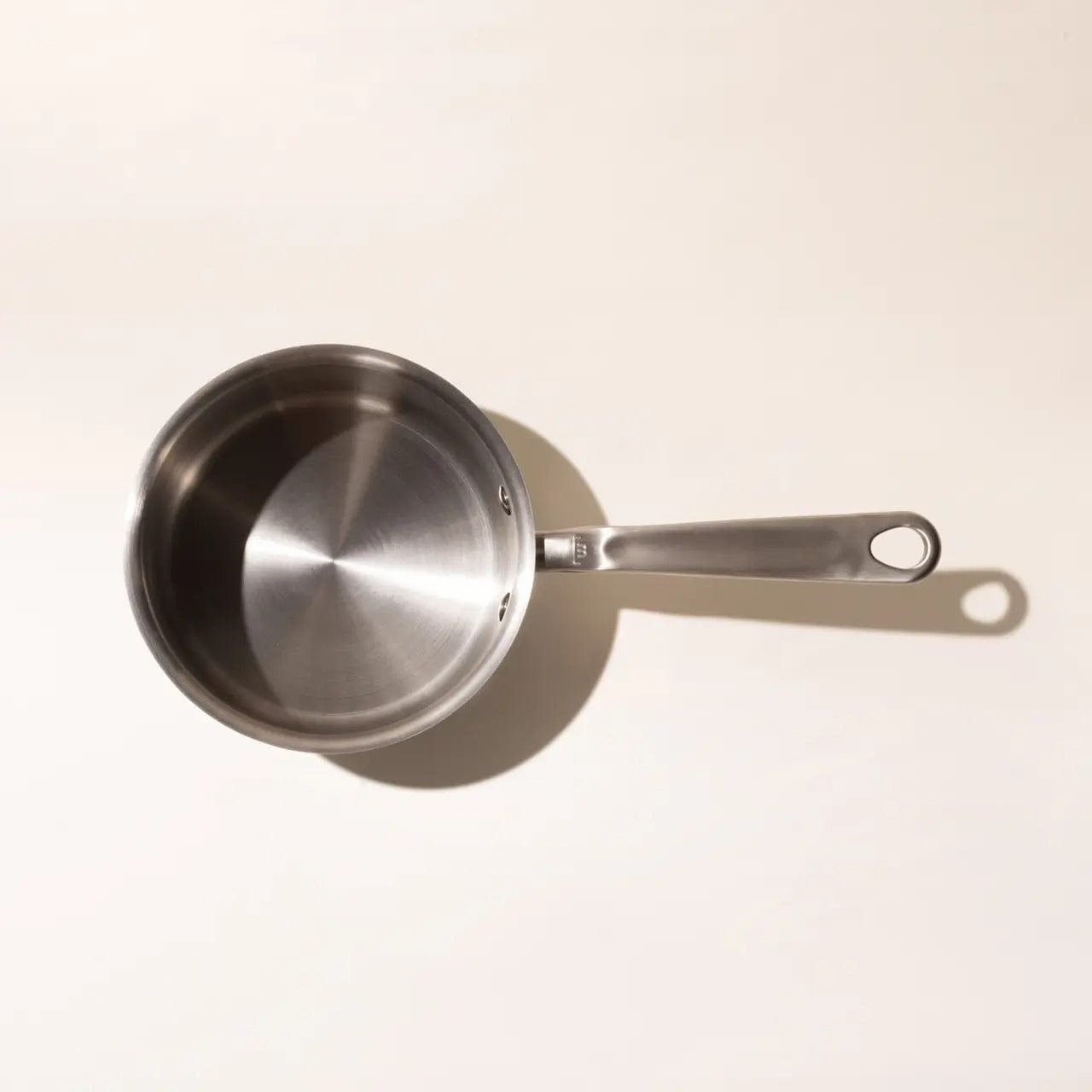 Cookware MADE IN  Stainless Steel Saucepan with Lid - 2 Quart - Made in Italy