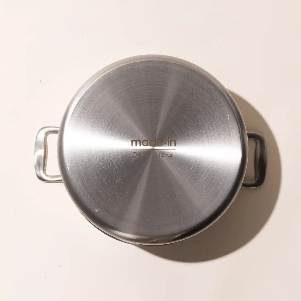 Cookware MADE IN Stainless Steel Stockpot with Lid 12 Quart