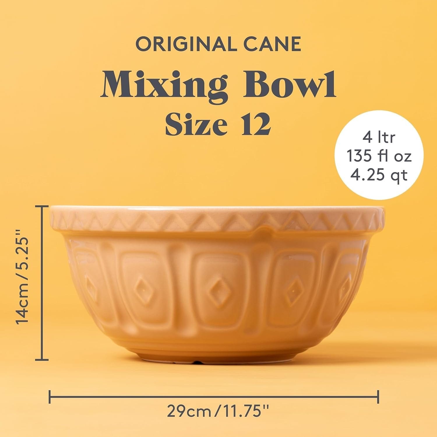 Bakeware Mason Cash Original Cane Mixing Bowls - Multiple Sizes