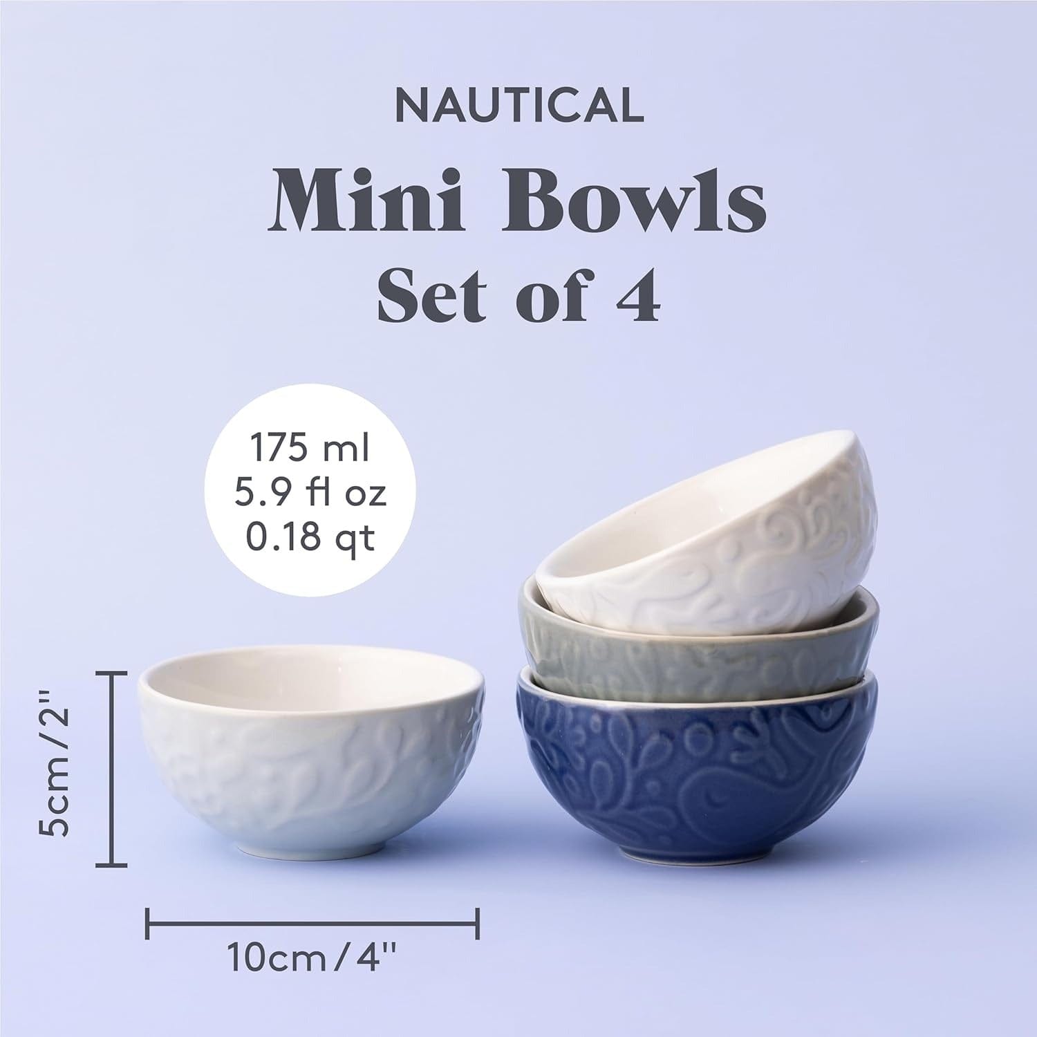 Bakeware Mason Cash Nautical Collection Mini Bowls - Set of 4