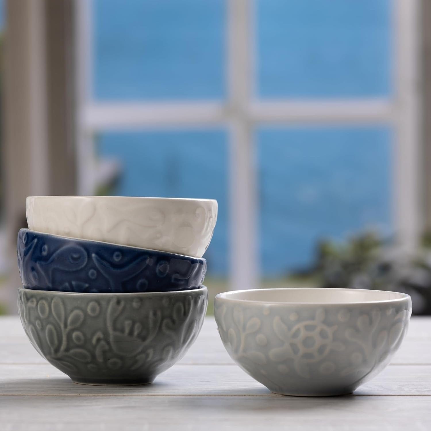 Bakeware Mason Cash Nautical Collection Mini Bowls - Set of 4