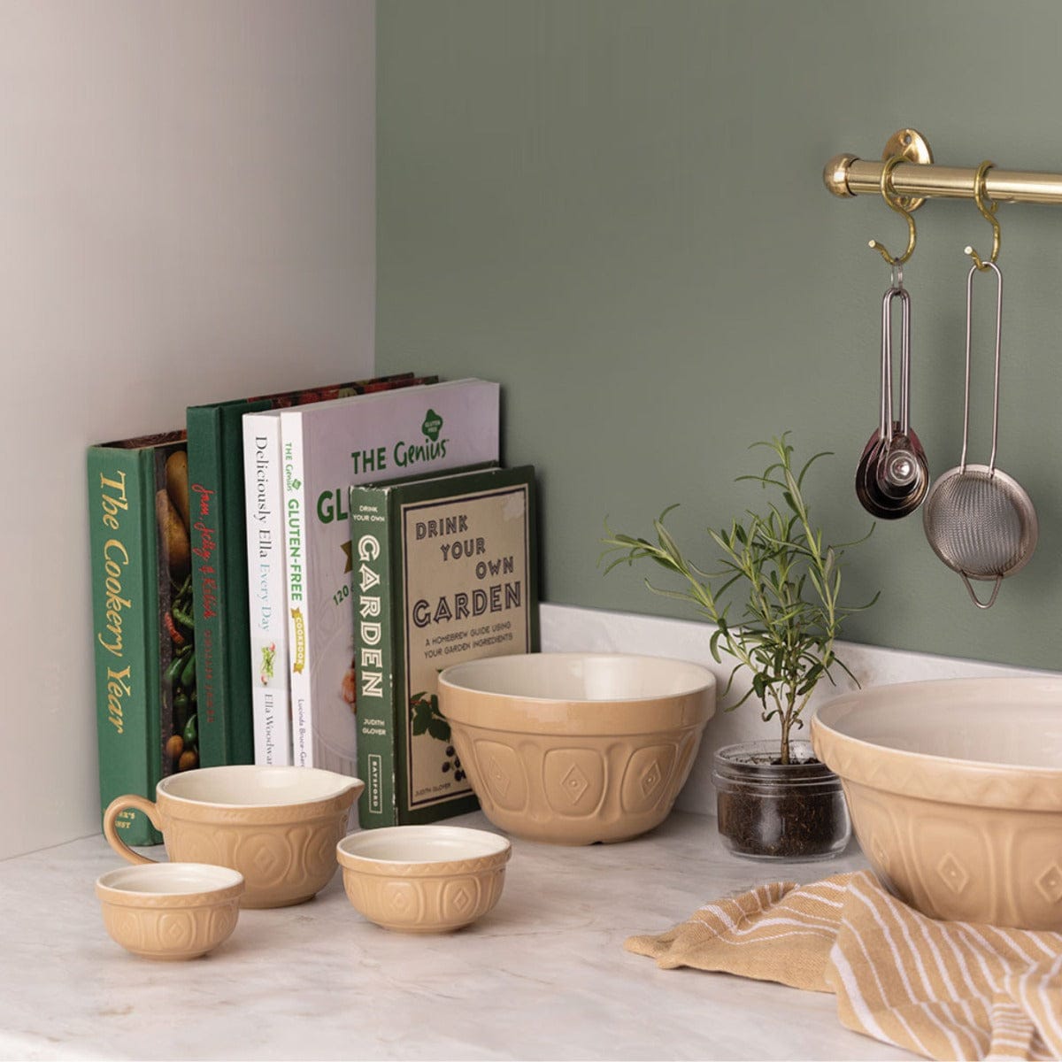 Bakeware Mason Cash Original Cane Measuring Cups, Set of 3