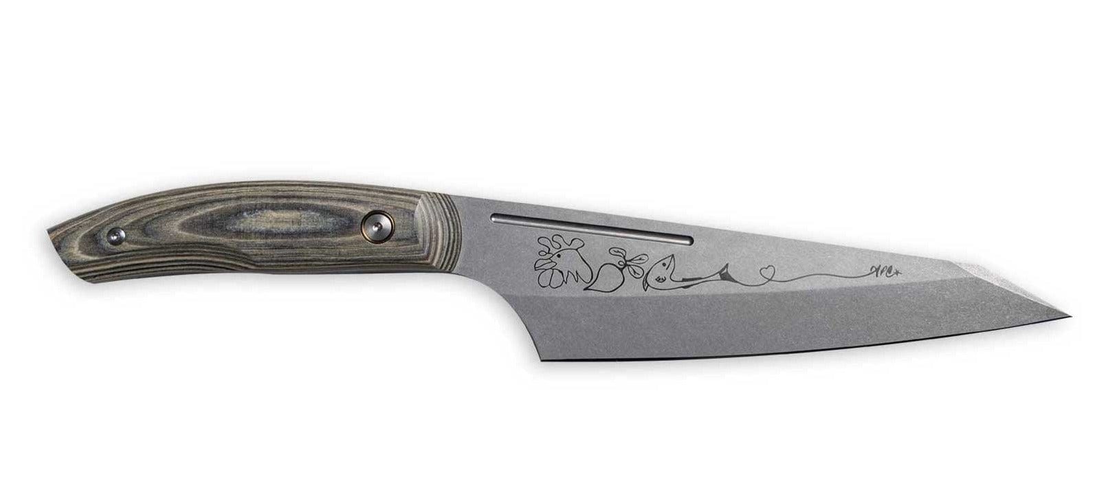 Cutlery Messermeister Carbon Steel Chef's Knife, 6.5"