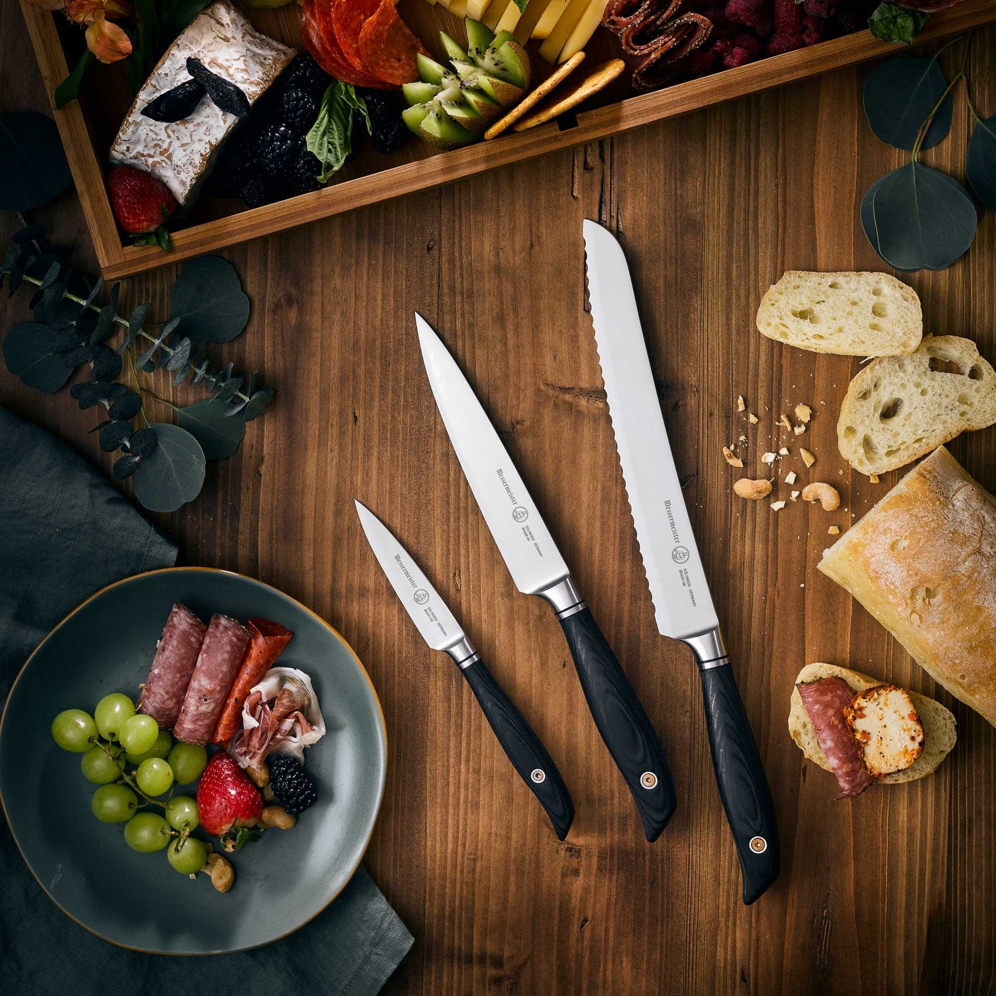 Cutlery Messermeister Forged Blacksmith Series 5-Piece Next Level Block Set