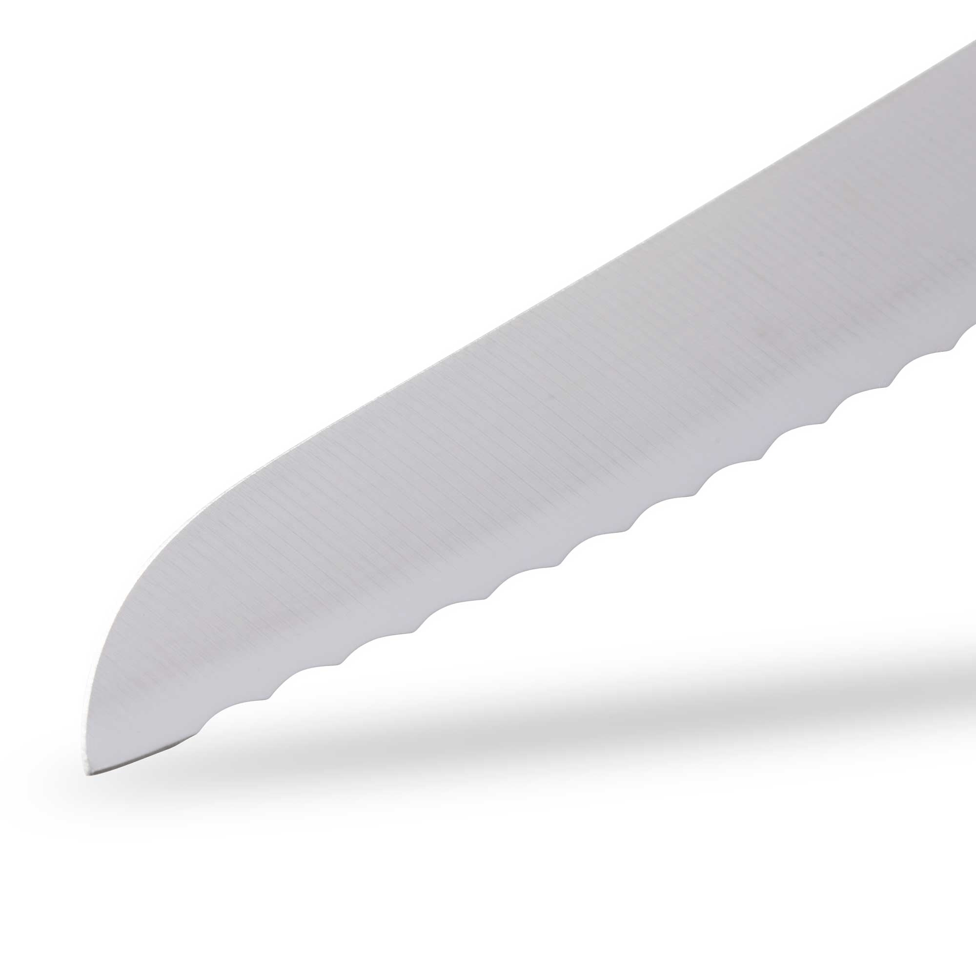 Cutlery Messermeister Forged Blacksmith Series Scalloped Slicing Knife - 8.5"