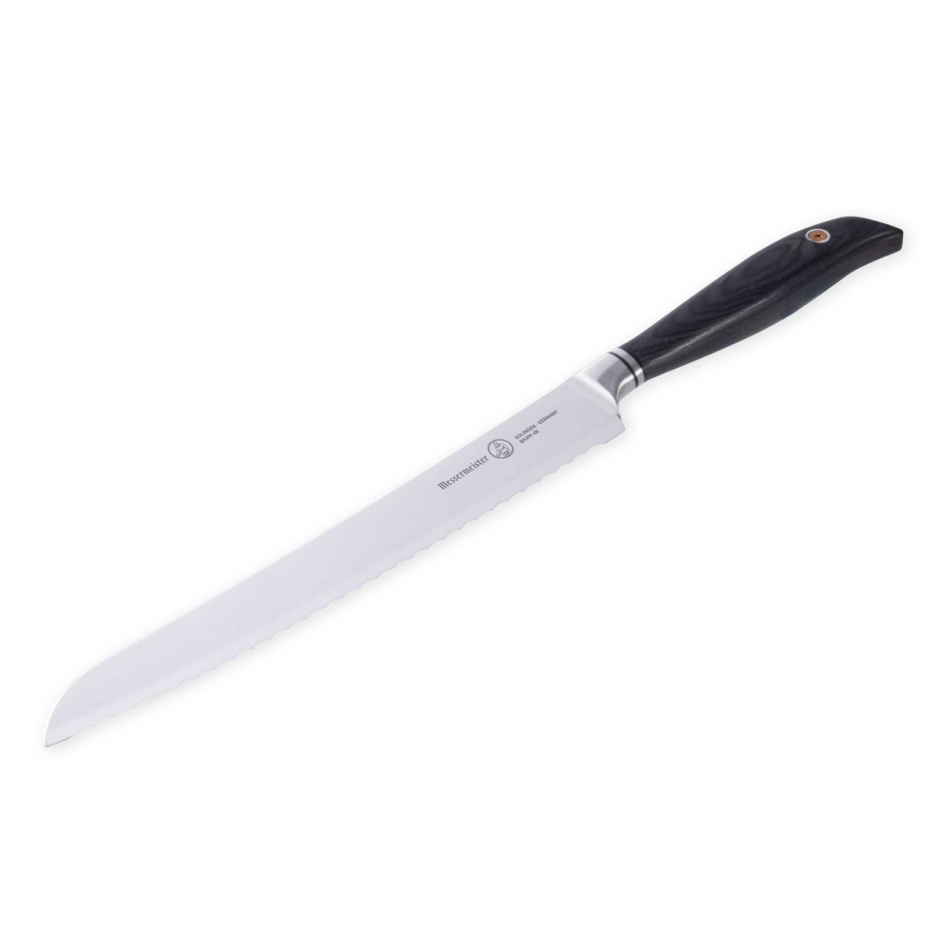 Cutlery Messermeister Forged Blacksmith Series Scalloped Slicing Knife - 8.5"