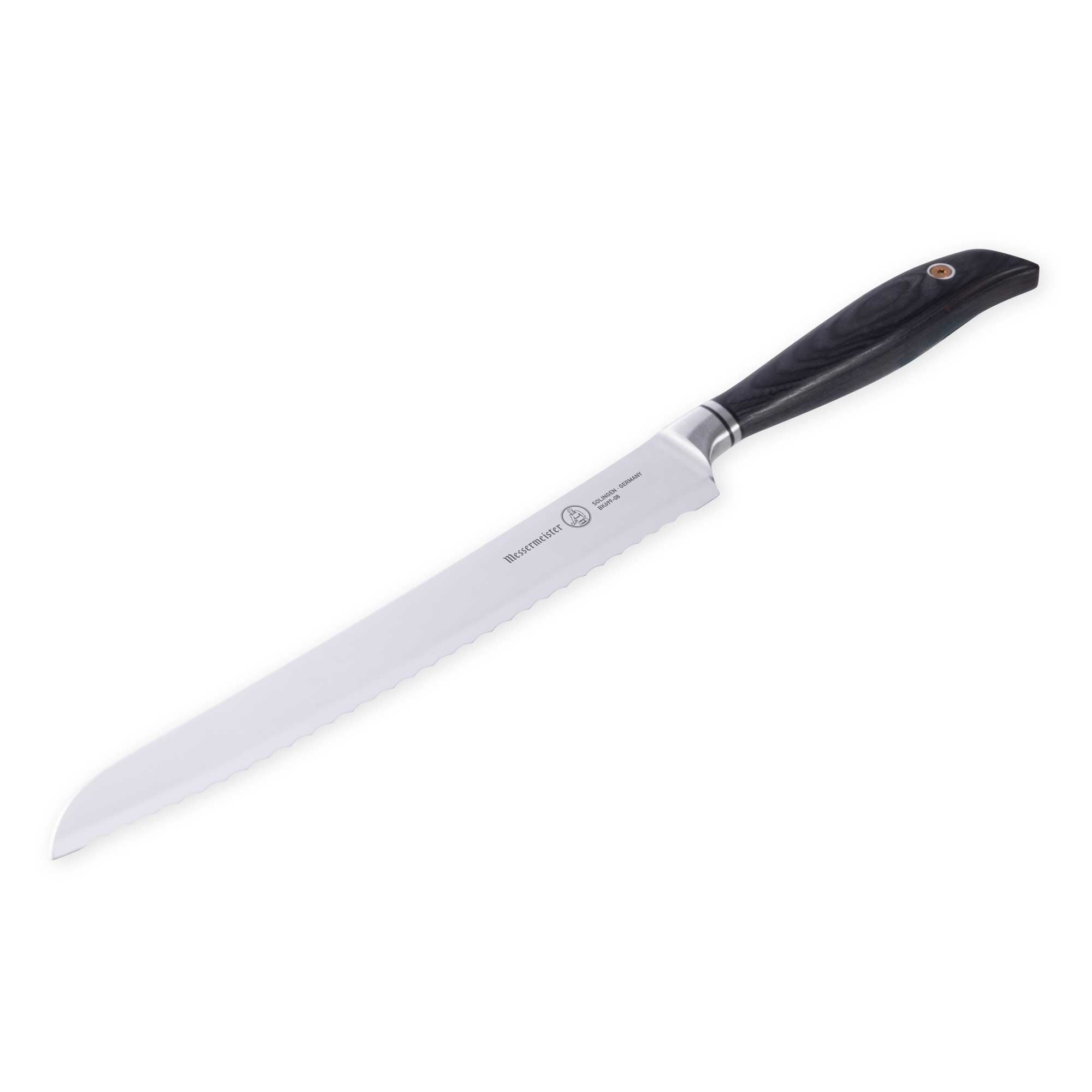 Cutlery Messermeister Forged Blacksmith Series Scalloped Slicing Knife - 8.5"
