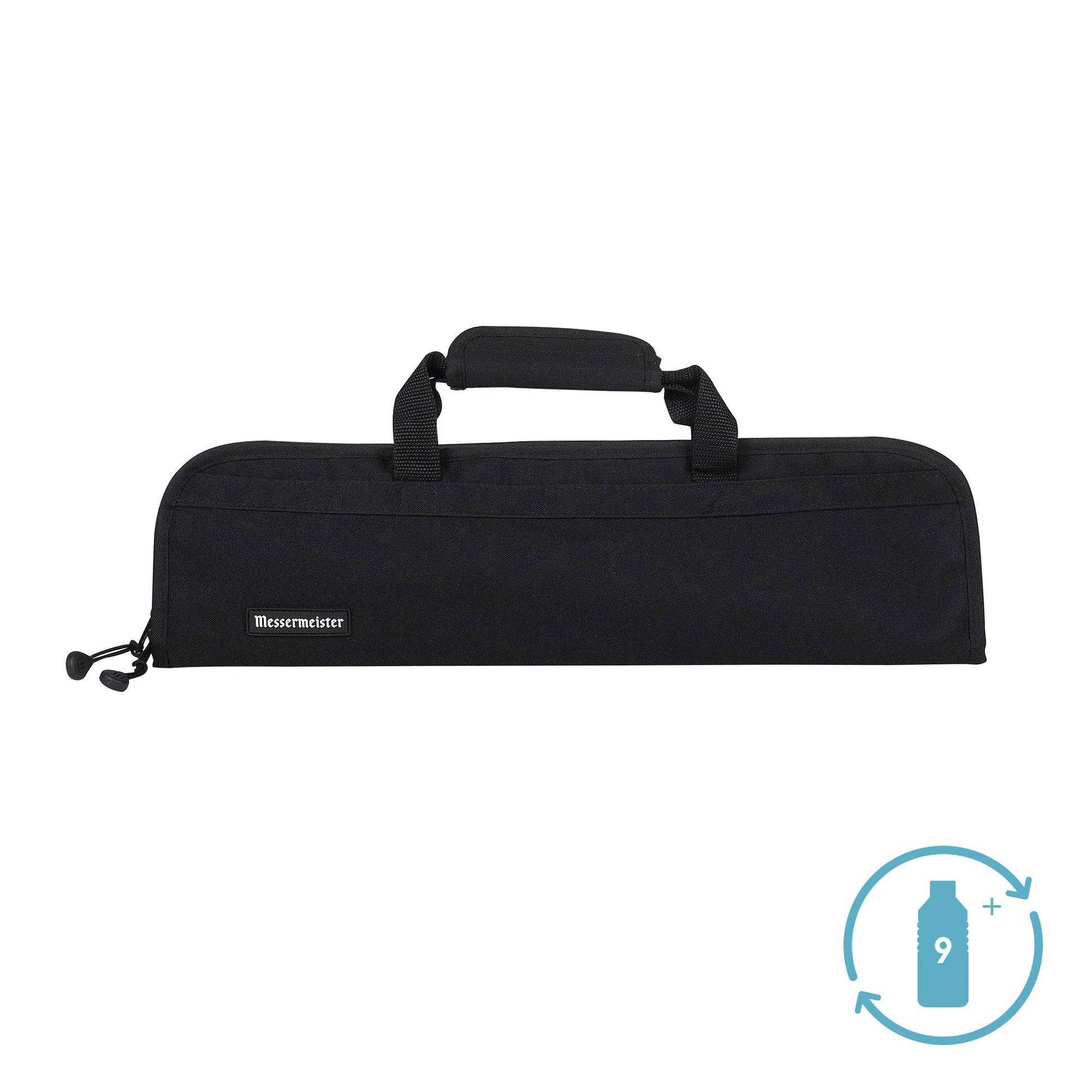 Cutlery Messermeister - Preservation Black Knife Roll Bag - 5 Pocket