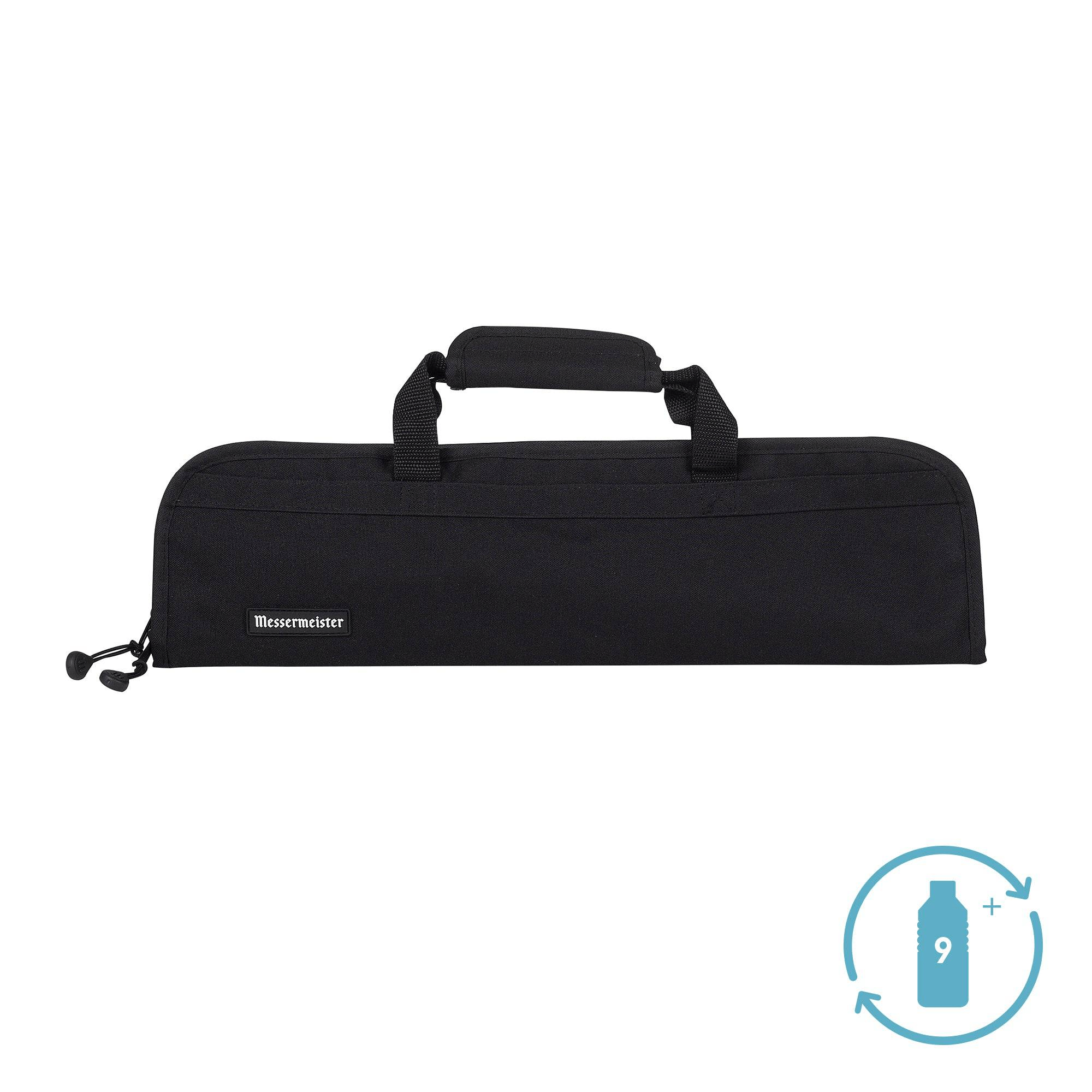 Cutlery Messermeister - Preservation Black Knife Roll Bag - 5 Pocket