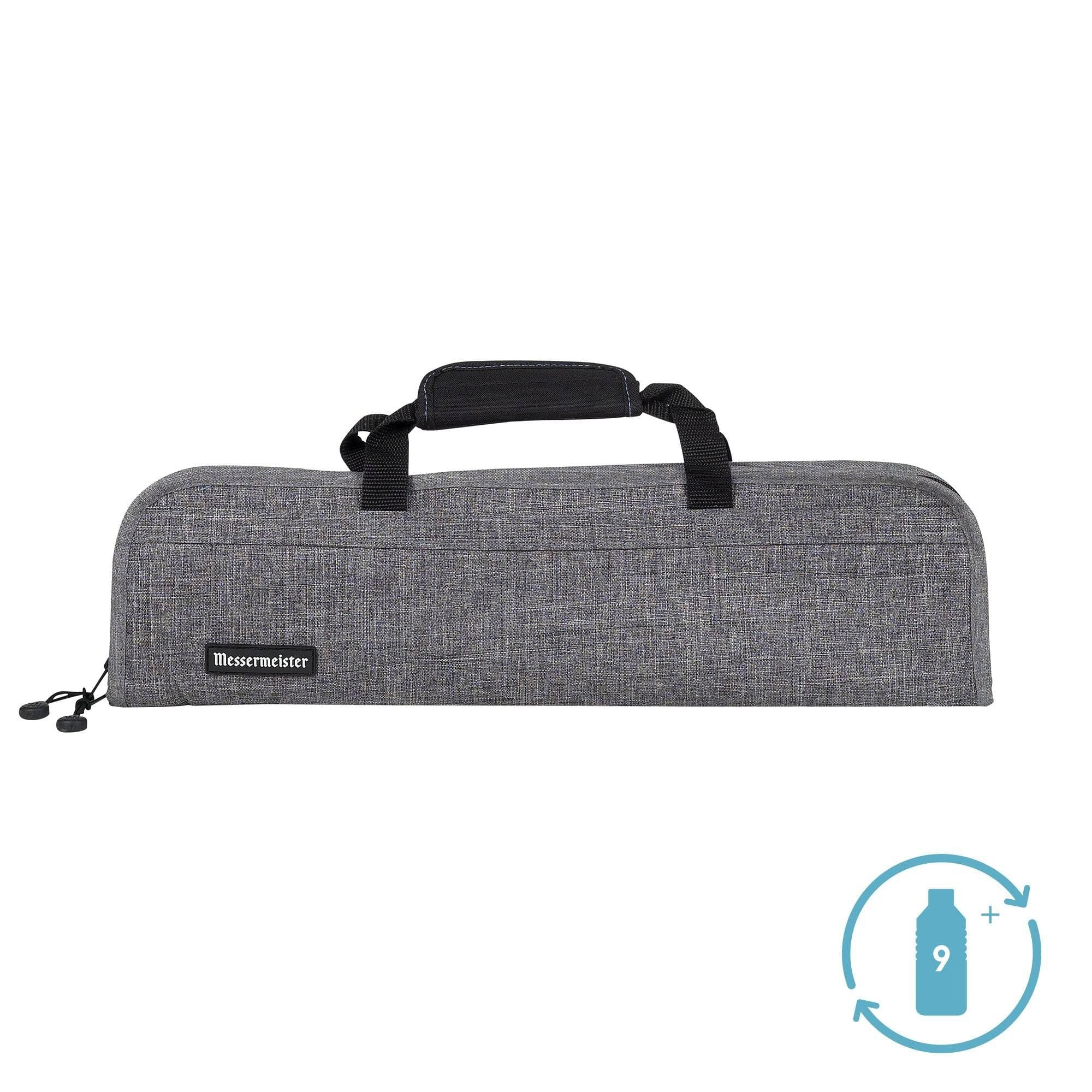 Cutlery Messermeister - Preservation Heather Gray Knife Roll Bag - 5 Pocket