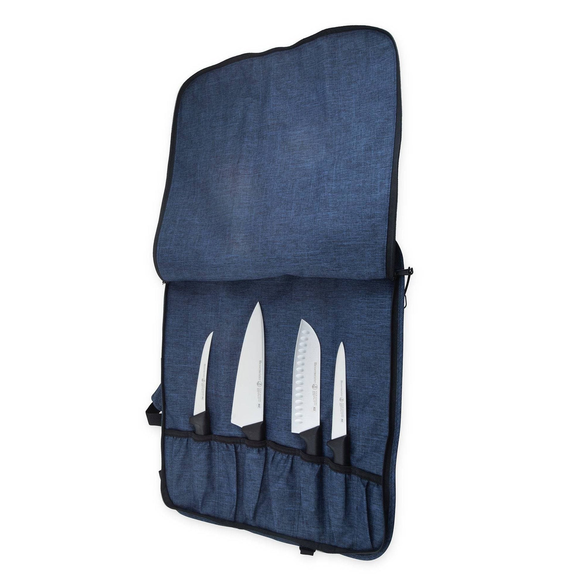 Cutlery Messermeister Preservation Knife Roll - 8 Pocket, Heather Navy