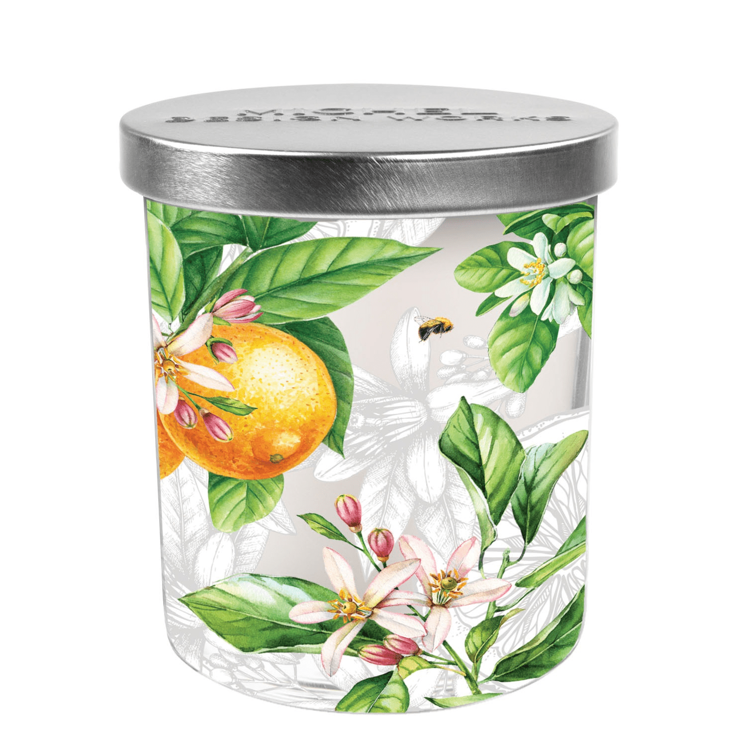 Table & Counter Accessories Michel Design Works - Candle Jar with Lid - L'Orange