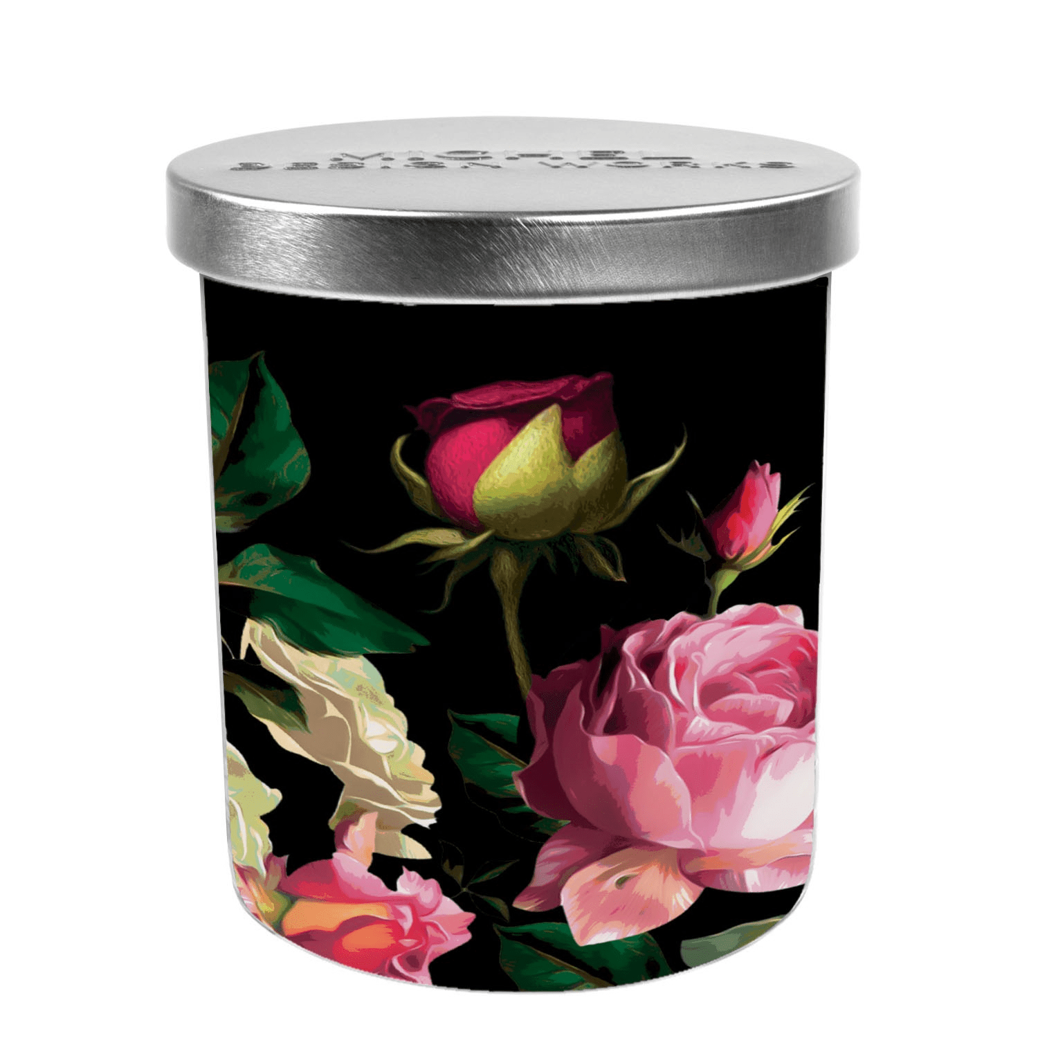 Table & Counter Accessories Michel Design Works - Candle Jar with Lid - Midnight Rose