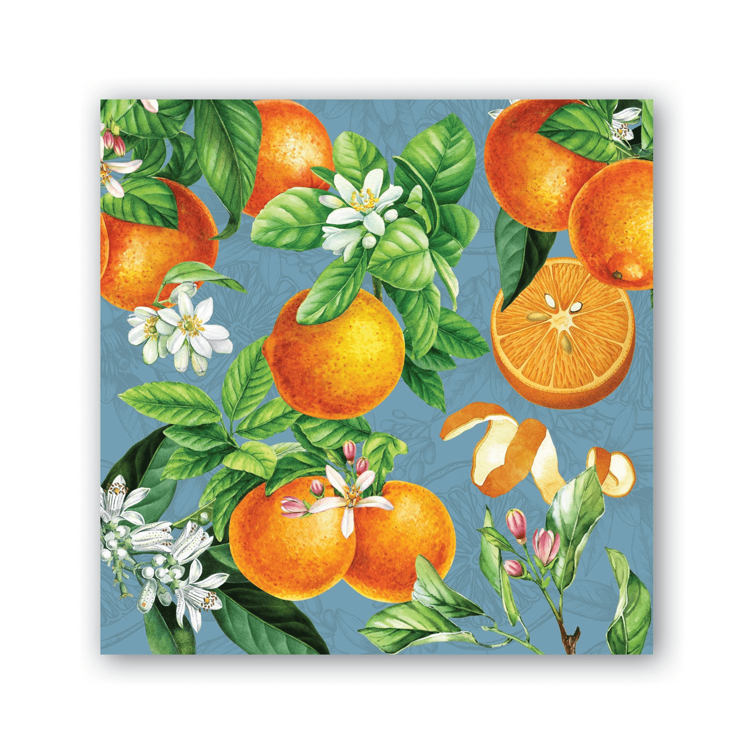 Linen Michel Design Works L'Orange Cocktail Napkin - 20 Count