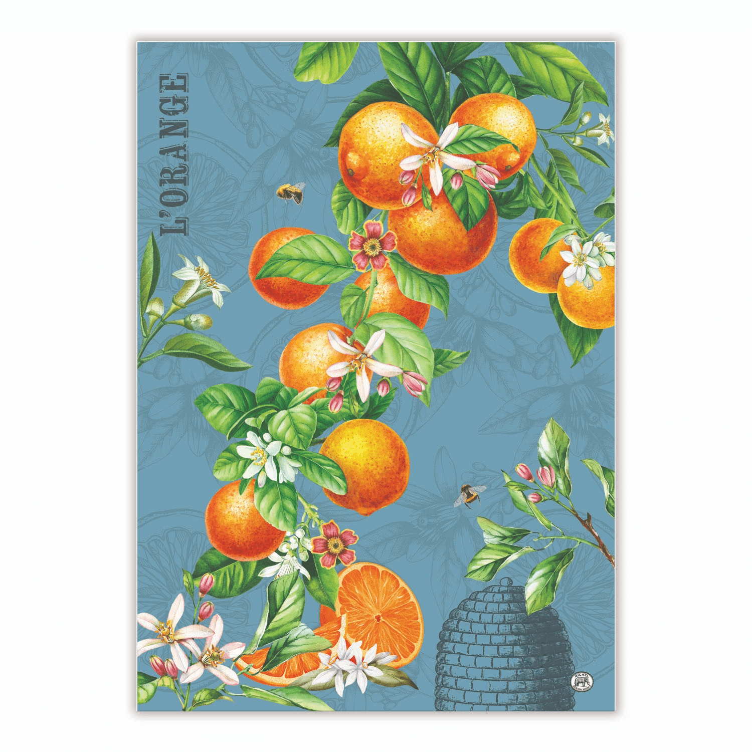 Linen Michel Design Works L'Orange Kitchen Towel