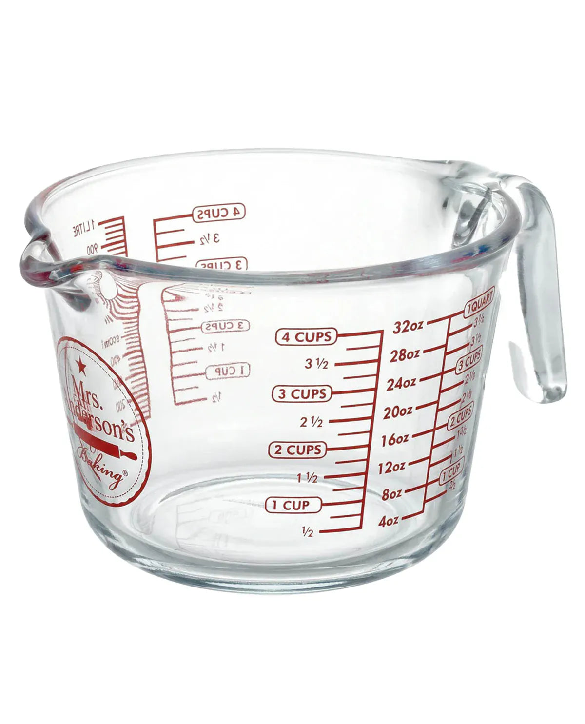 Tools & Accessories Mrs. Anderson's Baking Glass Measuring Cups
