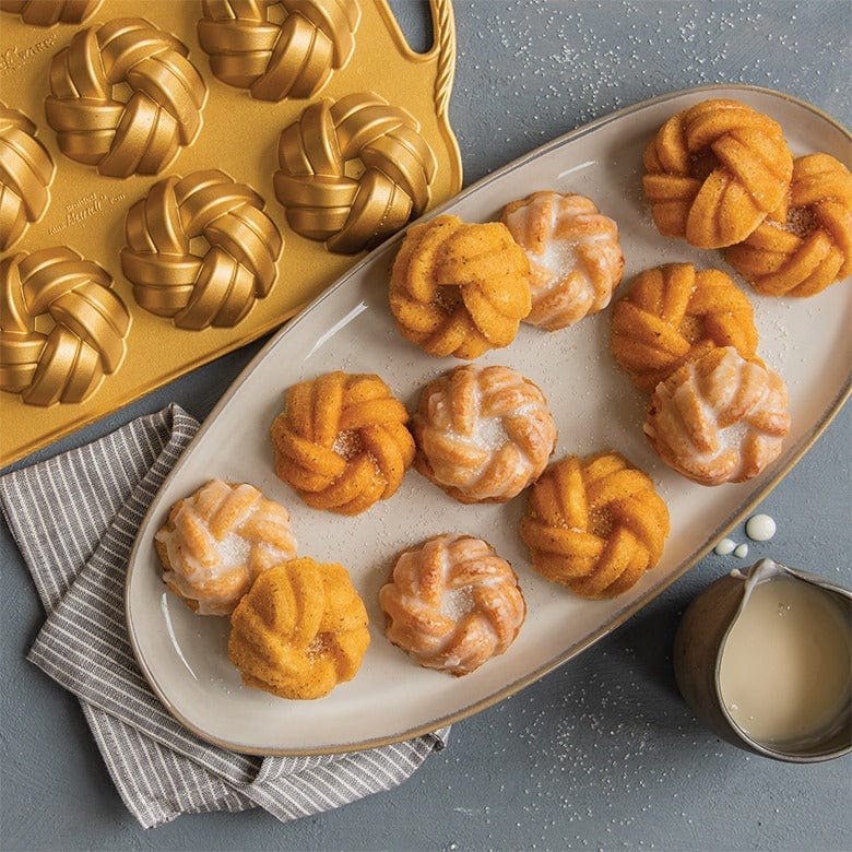 Bakeware Nordic Ware Braided Mini Bundt Pan