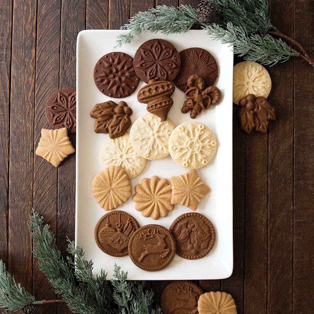 Bakeware Nordic Ware Cookie Stamps Yuletide