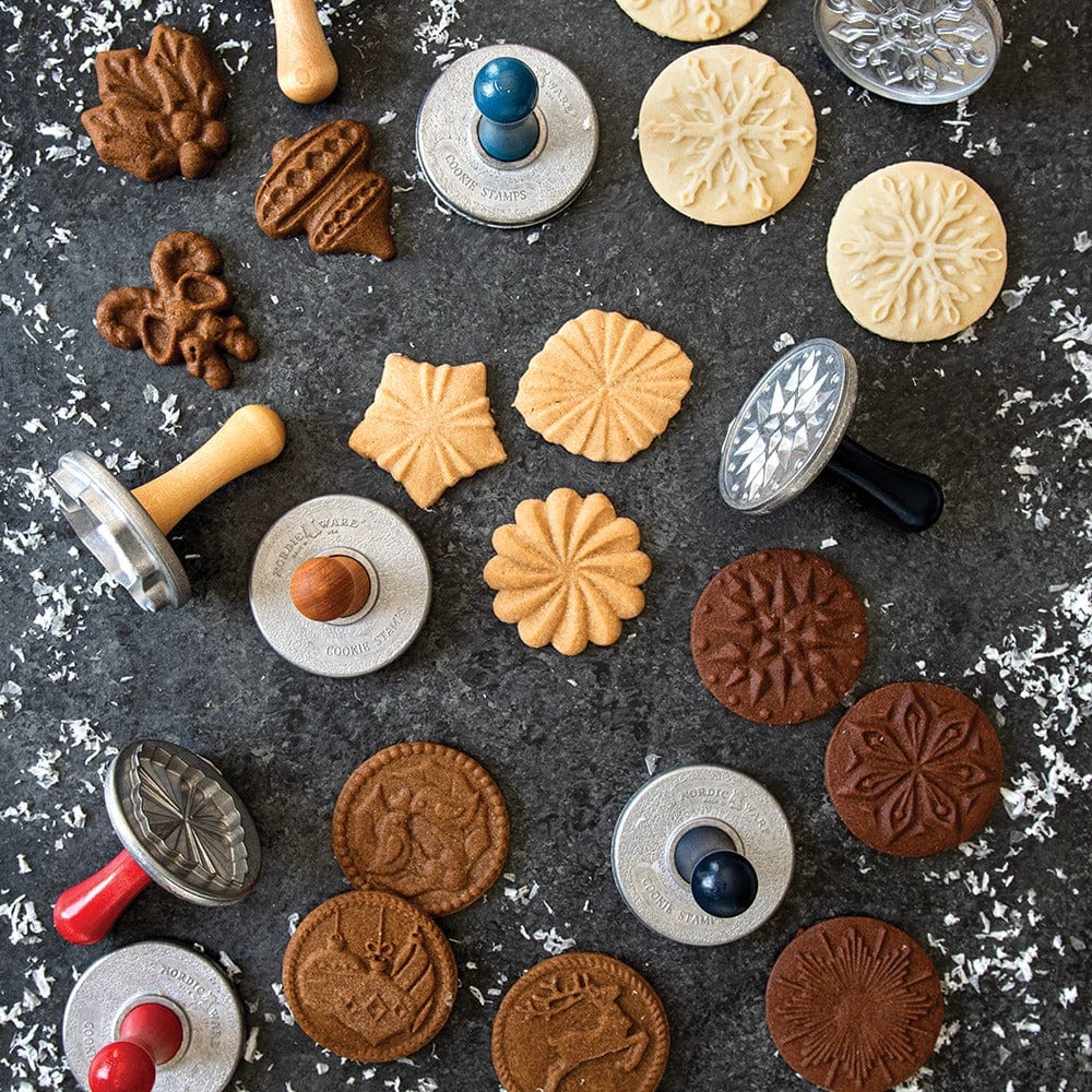 Bakeware Nordic Ware Cookie Stamps Yuletide