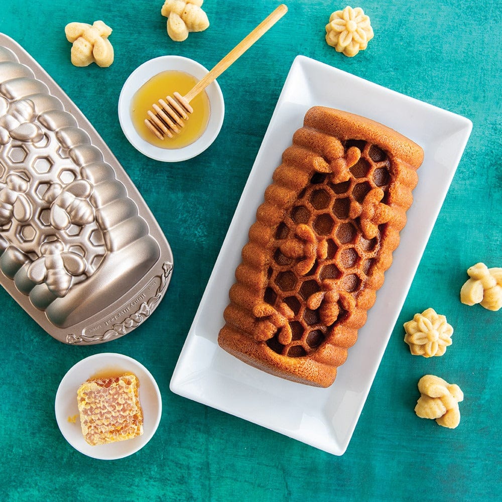 Bakeware Nordic Ware Honey Hive Loaf Pan