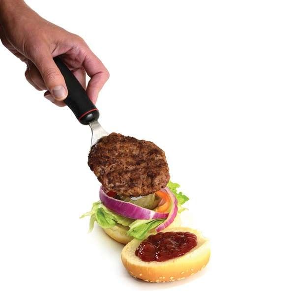 Tools & Accessories Norpro Grip-EZ Stainless Steel Short Slotted Turner - 9"