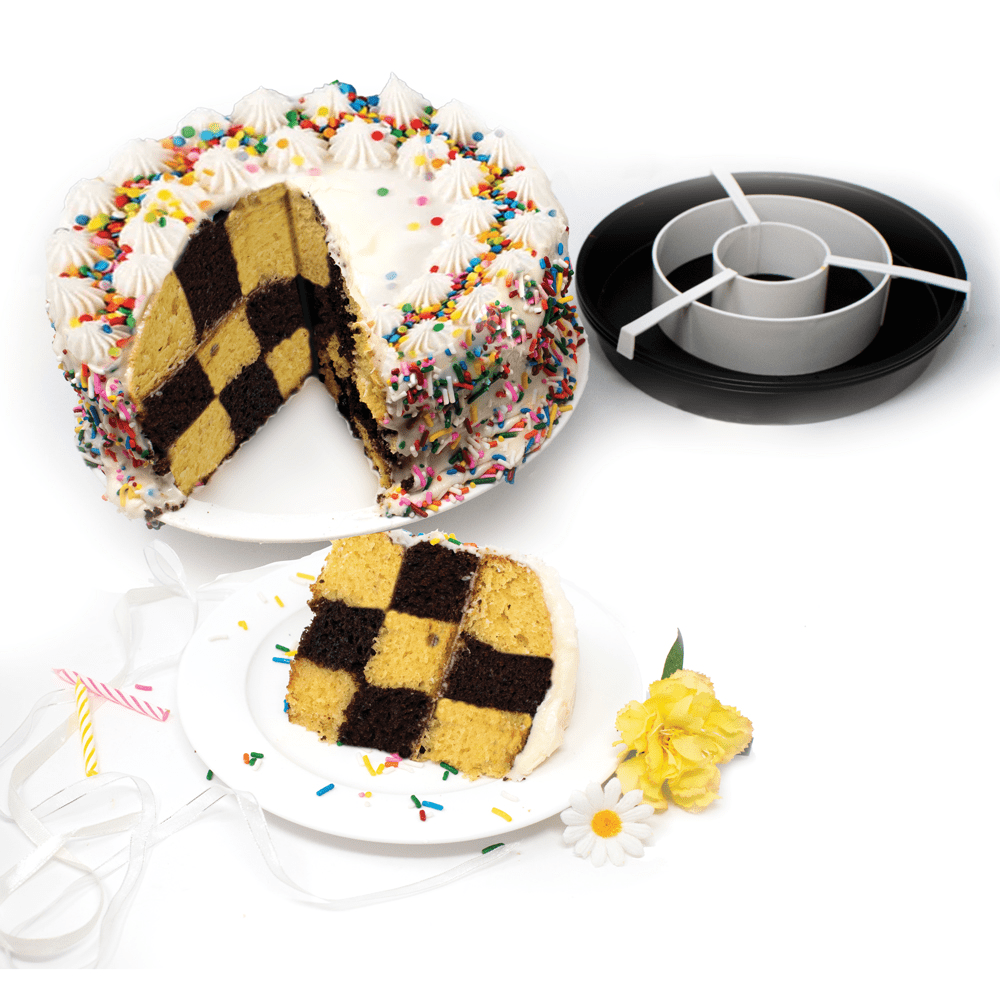 Tools & Accessories Norpro Nonstick Checkerboard Cake Pan - 9"