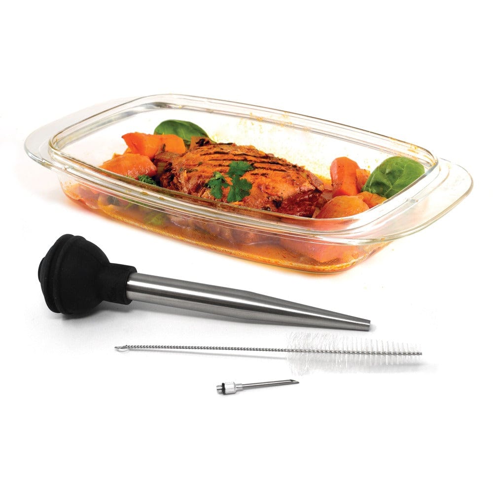 Tools & Accessories Norpro Stainless Steel Baster with Needle & Brush Set