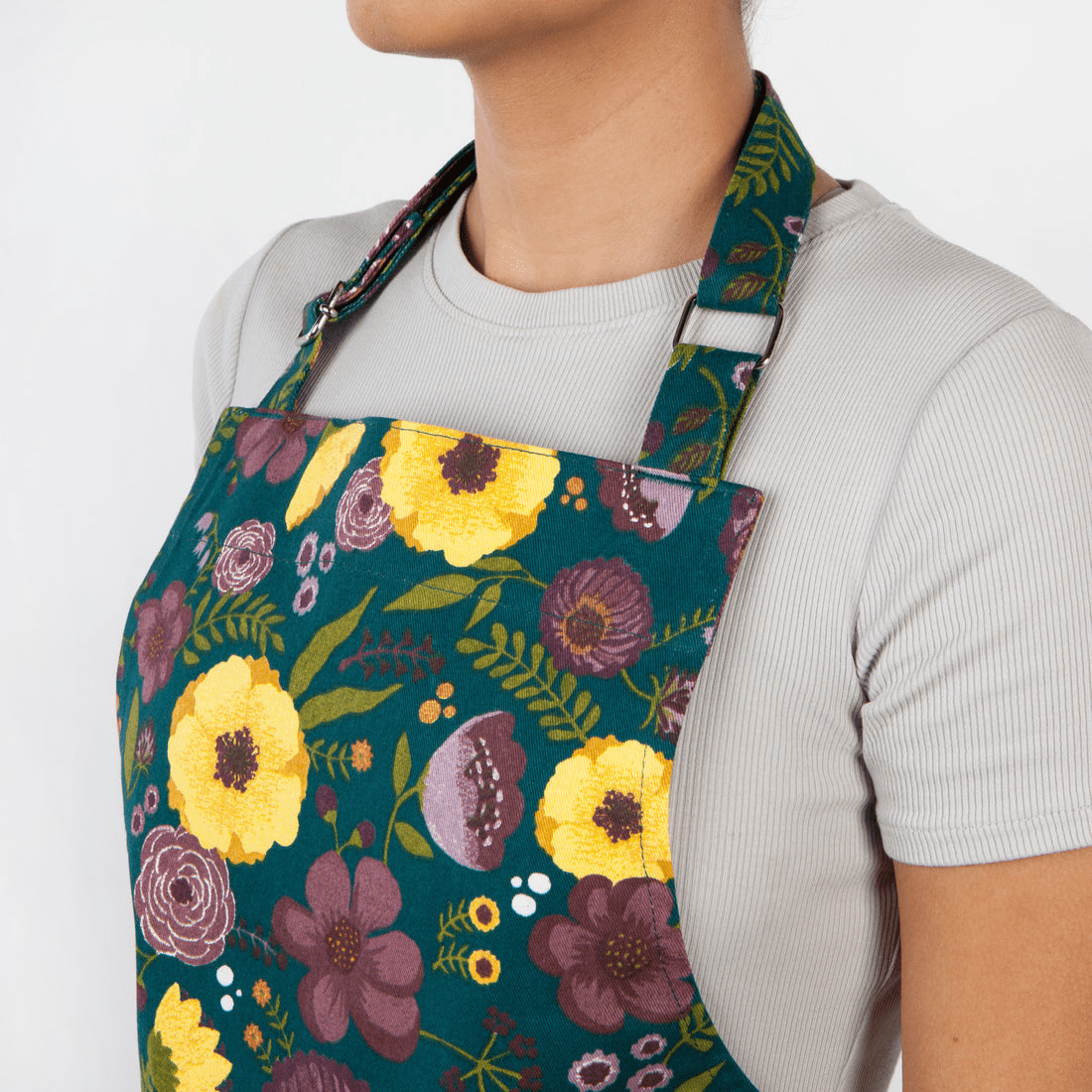 Linen Now Designs - Adeline Chef's Cotton Kitchen Apron