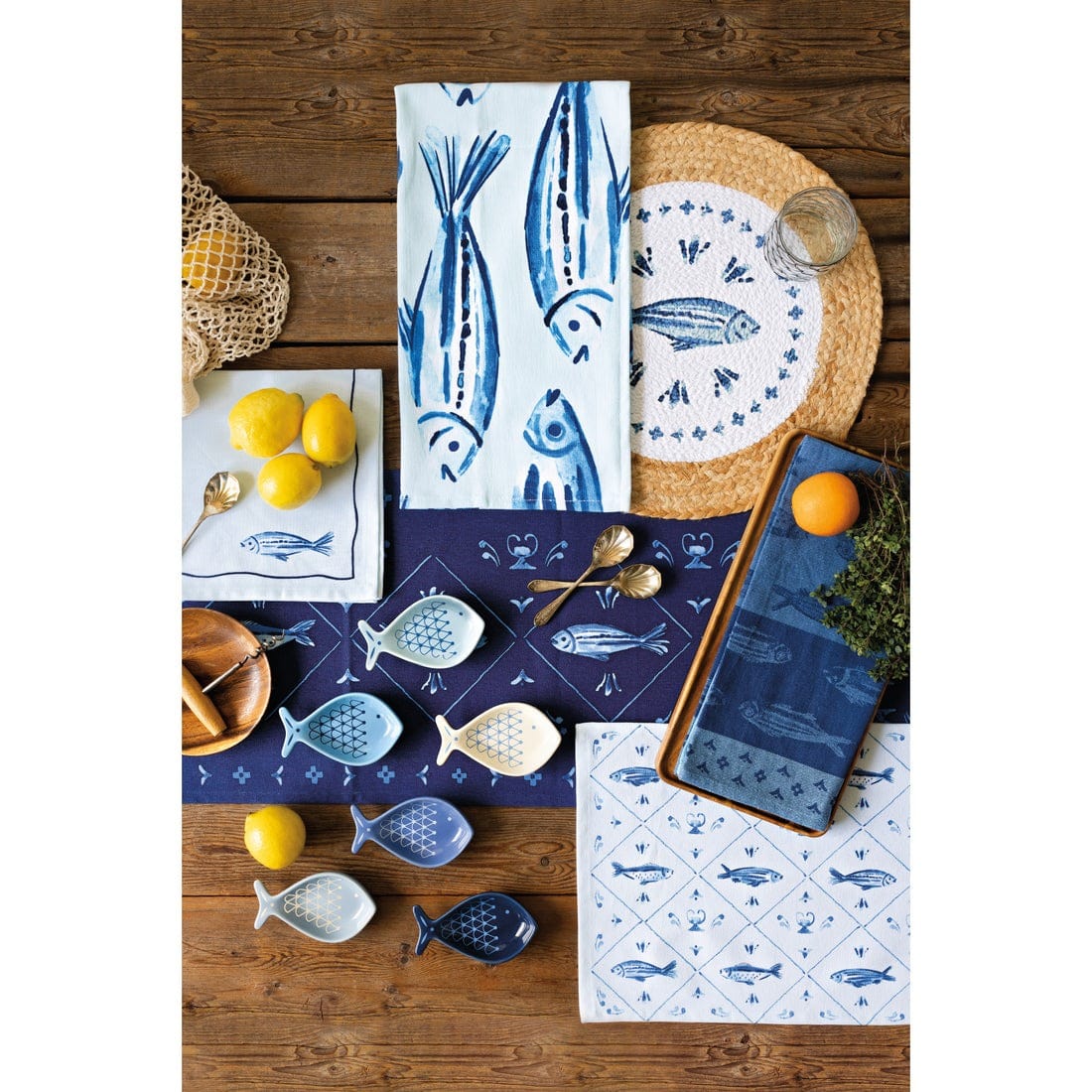 Aveiro Printed Dishtowel - Thumbnail 3