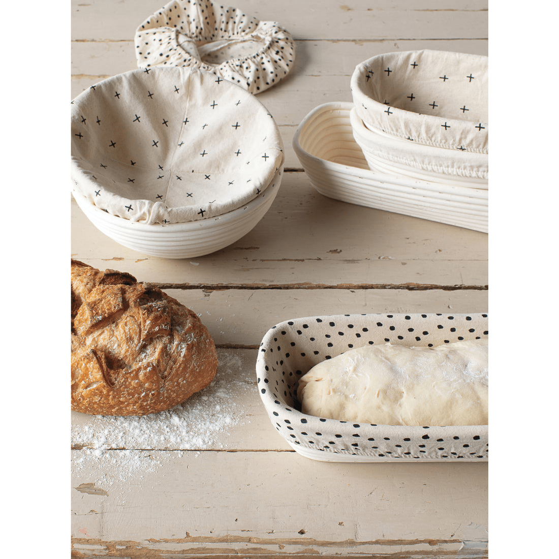 Bakeware Now Designs - Banneton Bread Proofing Basket - Oval 10"