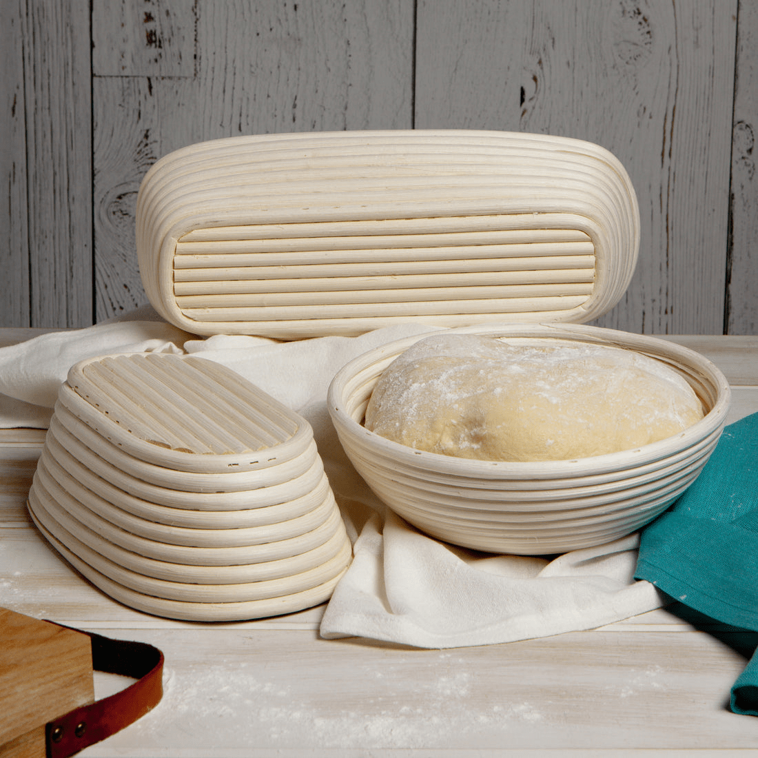 Bakeware Now Designs - Banneton Bread Proofing Basket - Round 9"