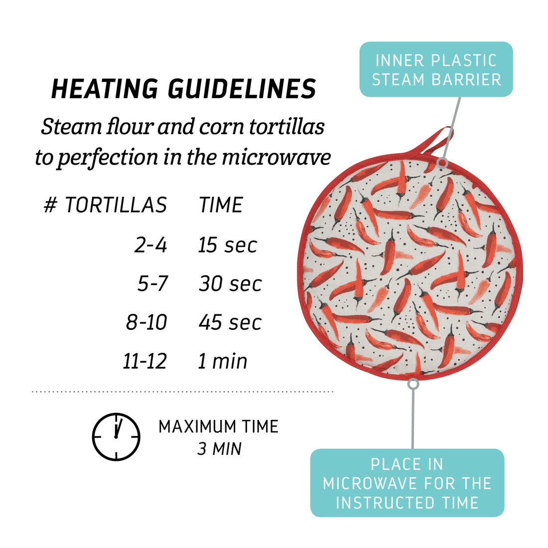 Tools & Accessories Now Designs - Caliente Tortilla Warmer