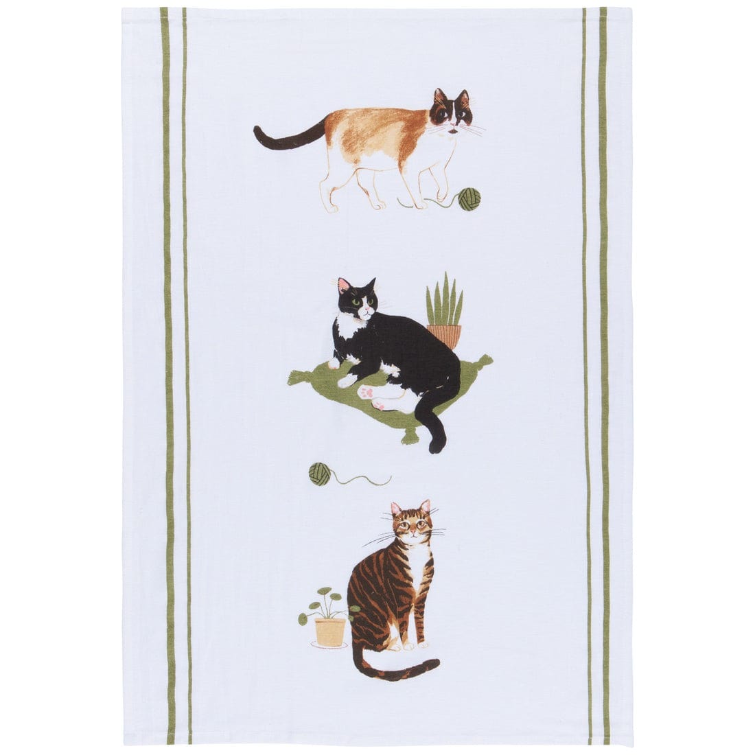 Linen Now Designs - Cat Collective Bakers Floursack Dishtowels - Set of 3