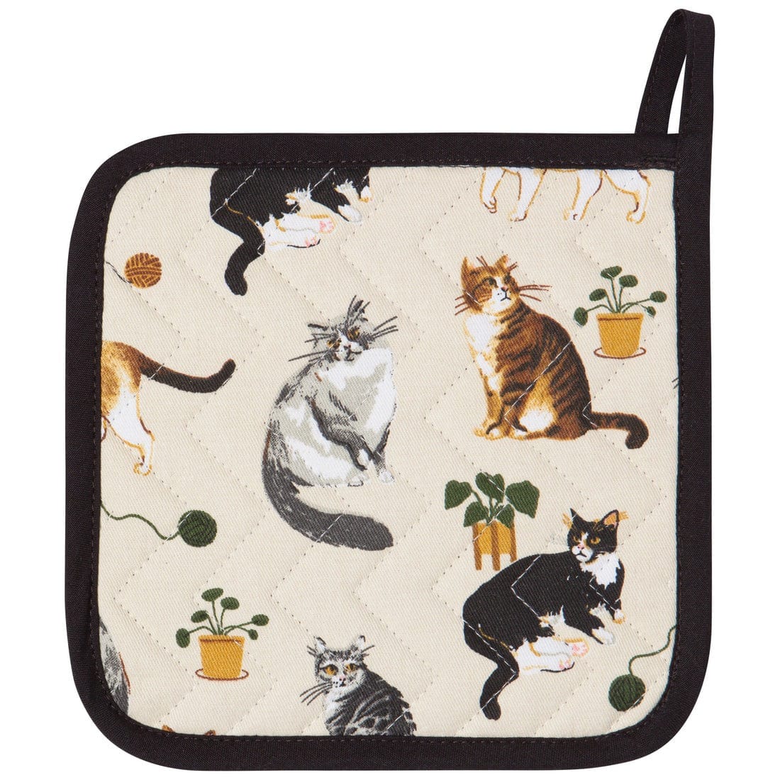 Linen Now Designs - Cat Collective Chef Potholder