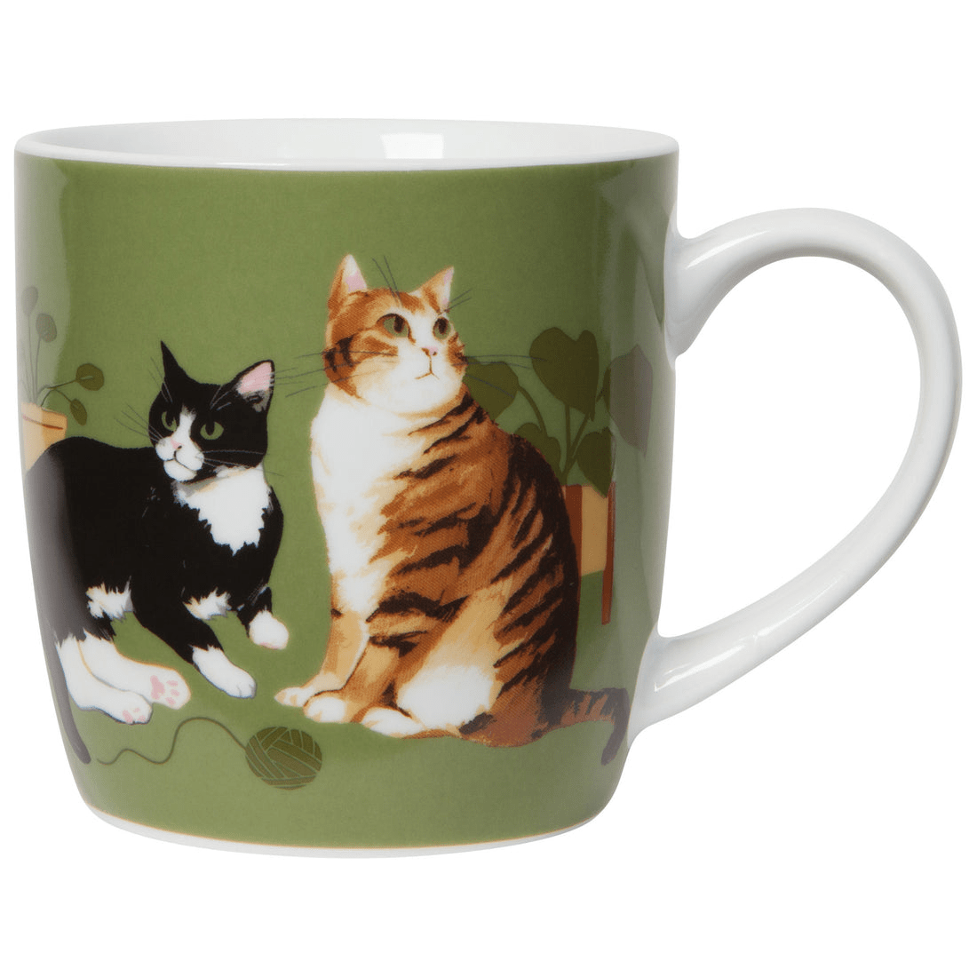 Coffee & Tea Now Designs - Cat Collective Porcelain Mug - 12 oz.