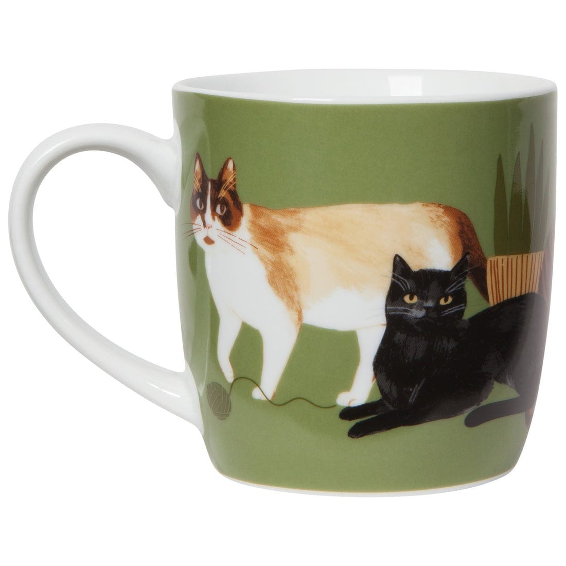 Coffee & Tea Now Designs - Cat Collective Porcelain Mug - 12 oz.