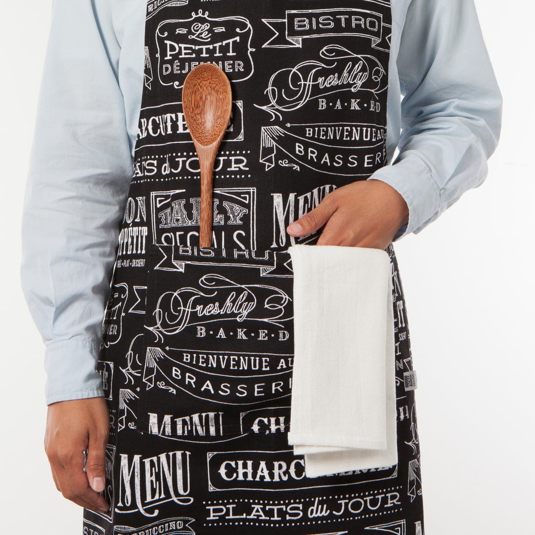 Linen Now Designs - Chalkboard Cotton Chef's Apron