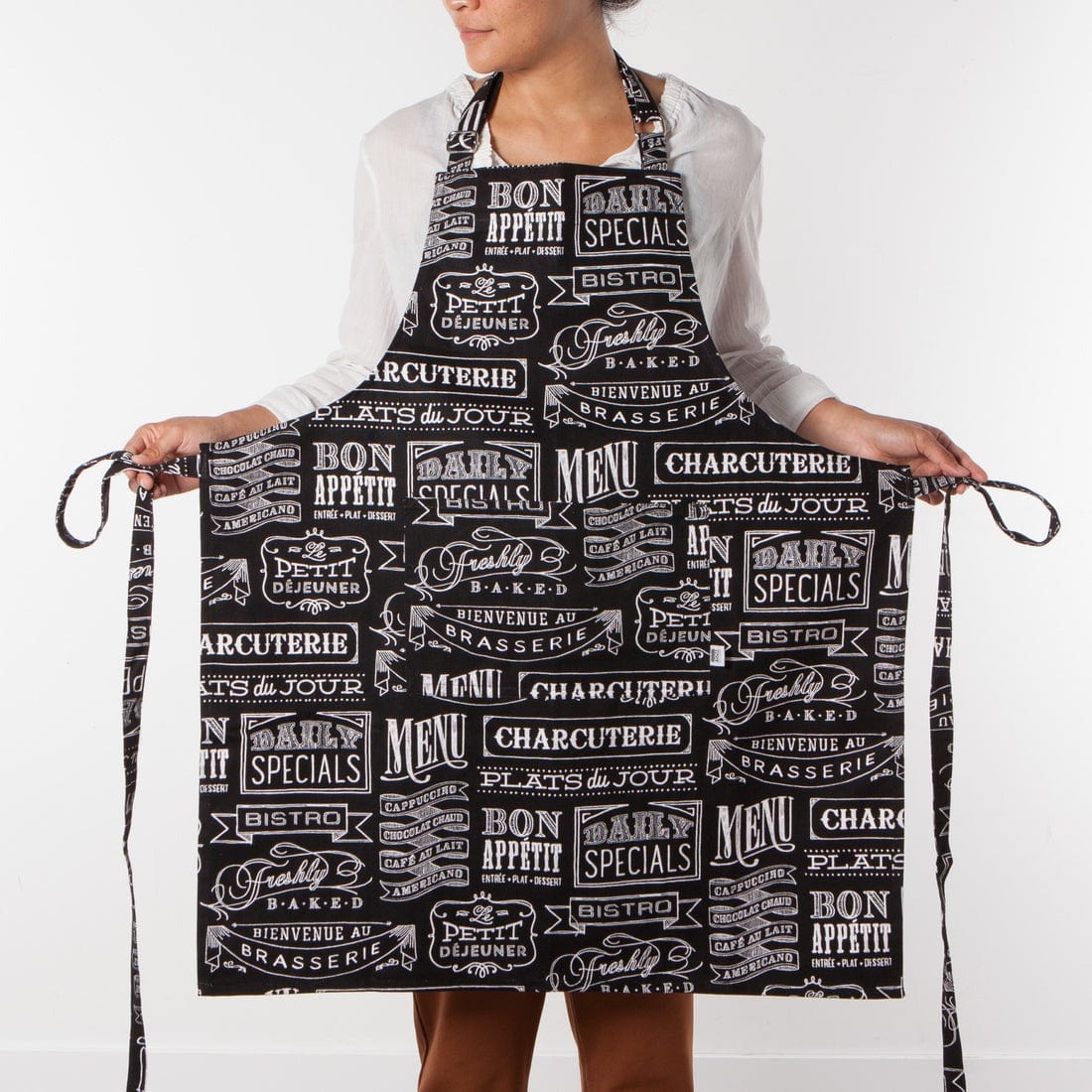 Linen Now Designs - Chalkboard Cotton Chef's Apron