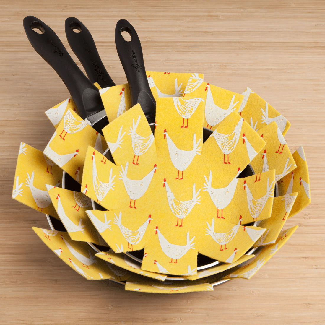 Tools & Accessories Now Designs Chicken Scratch Pan Protectors - Set of 3