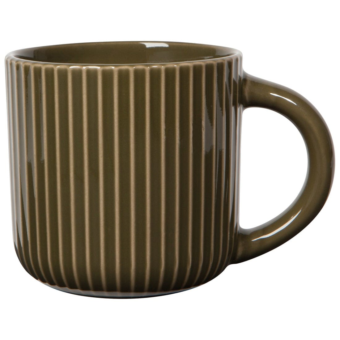 Coffee & Tea Now Designs - Danica Heirloom - Olive Branch Fluted Mug - 22 oz.
