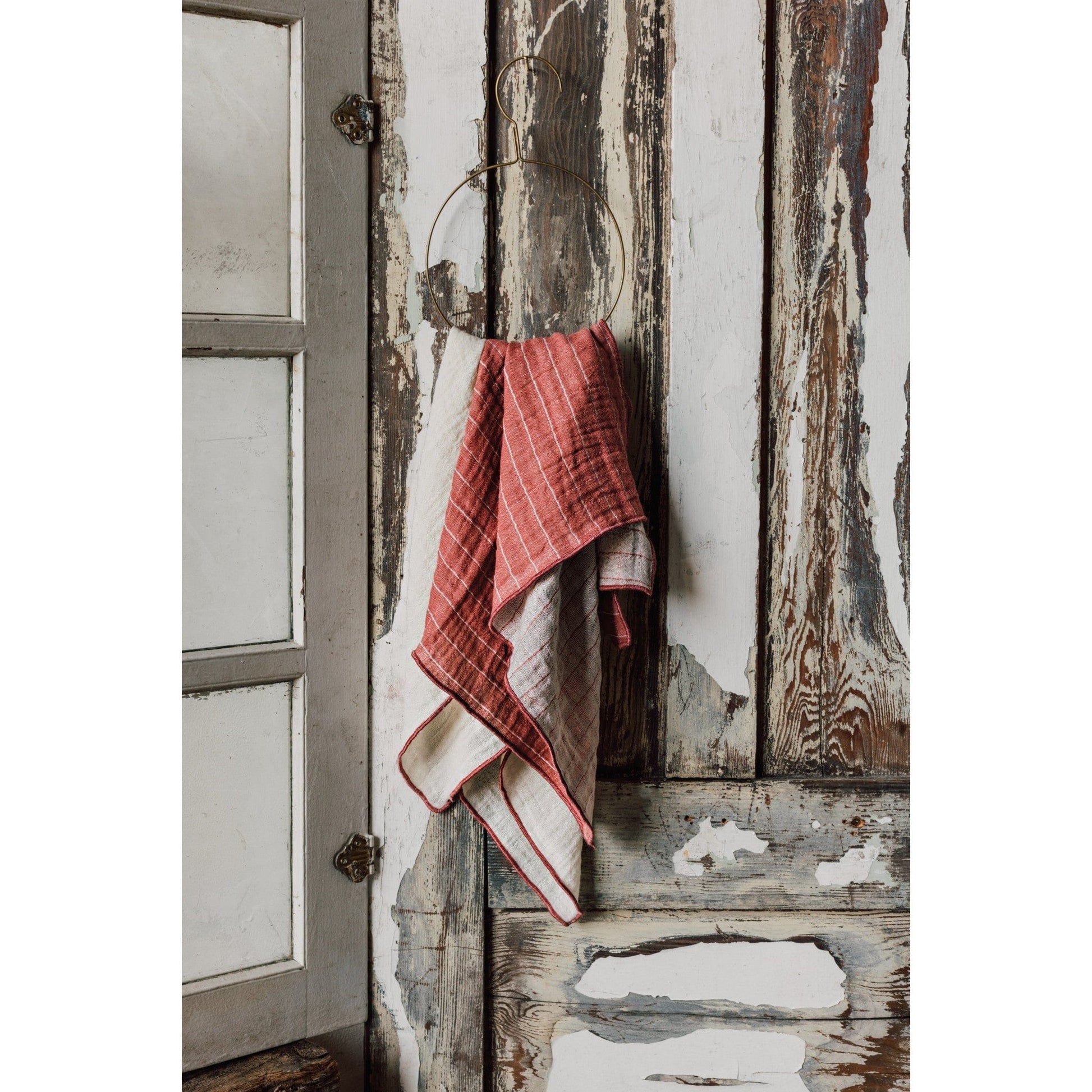Linen Now Designs Double Weave Dishtowels - Set of 2 - Multiple Colors