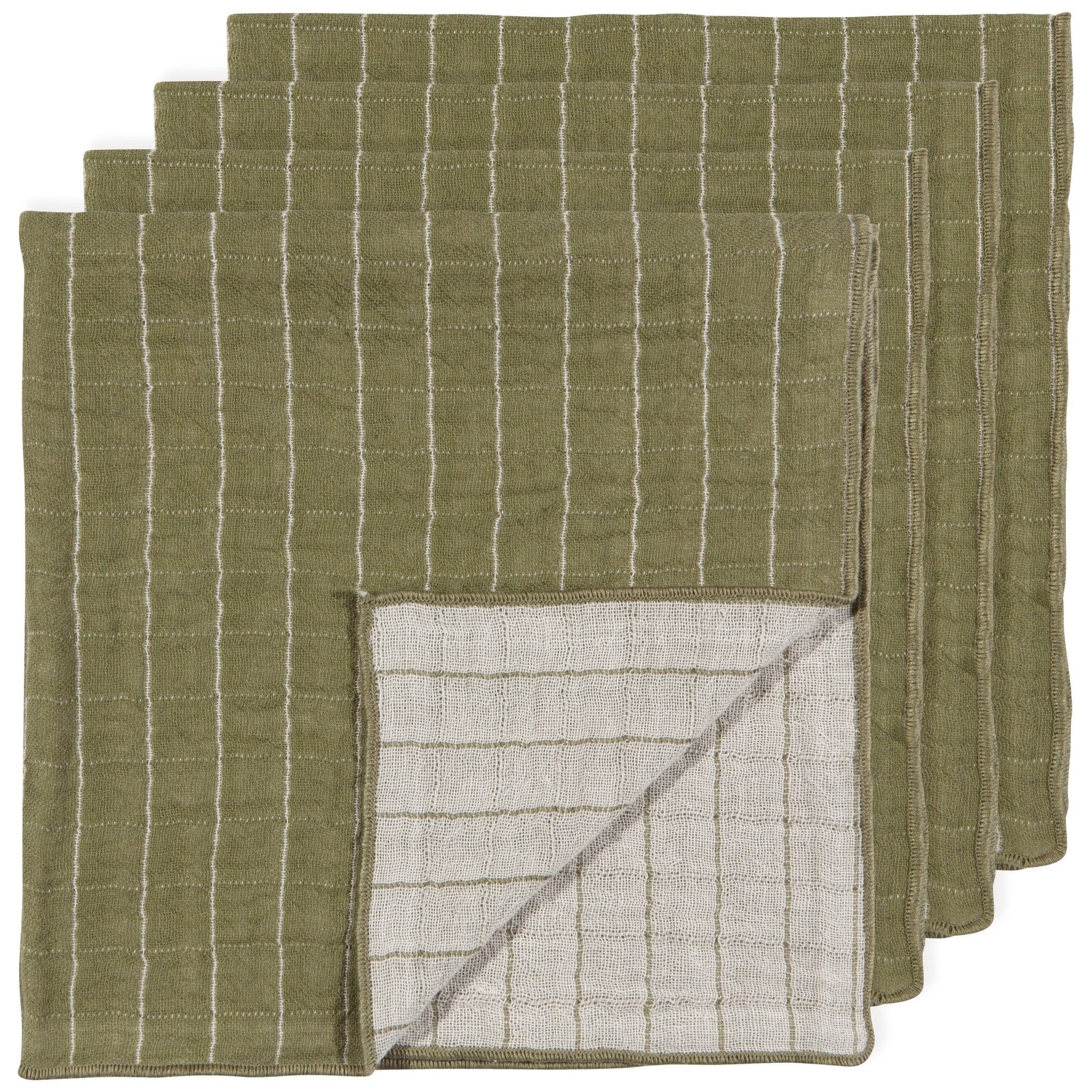Linen Now Designs Double Weave Napkins - Set of 4 - Multiple Colors
