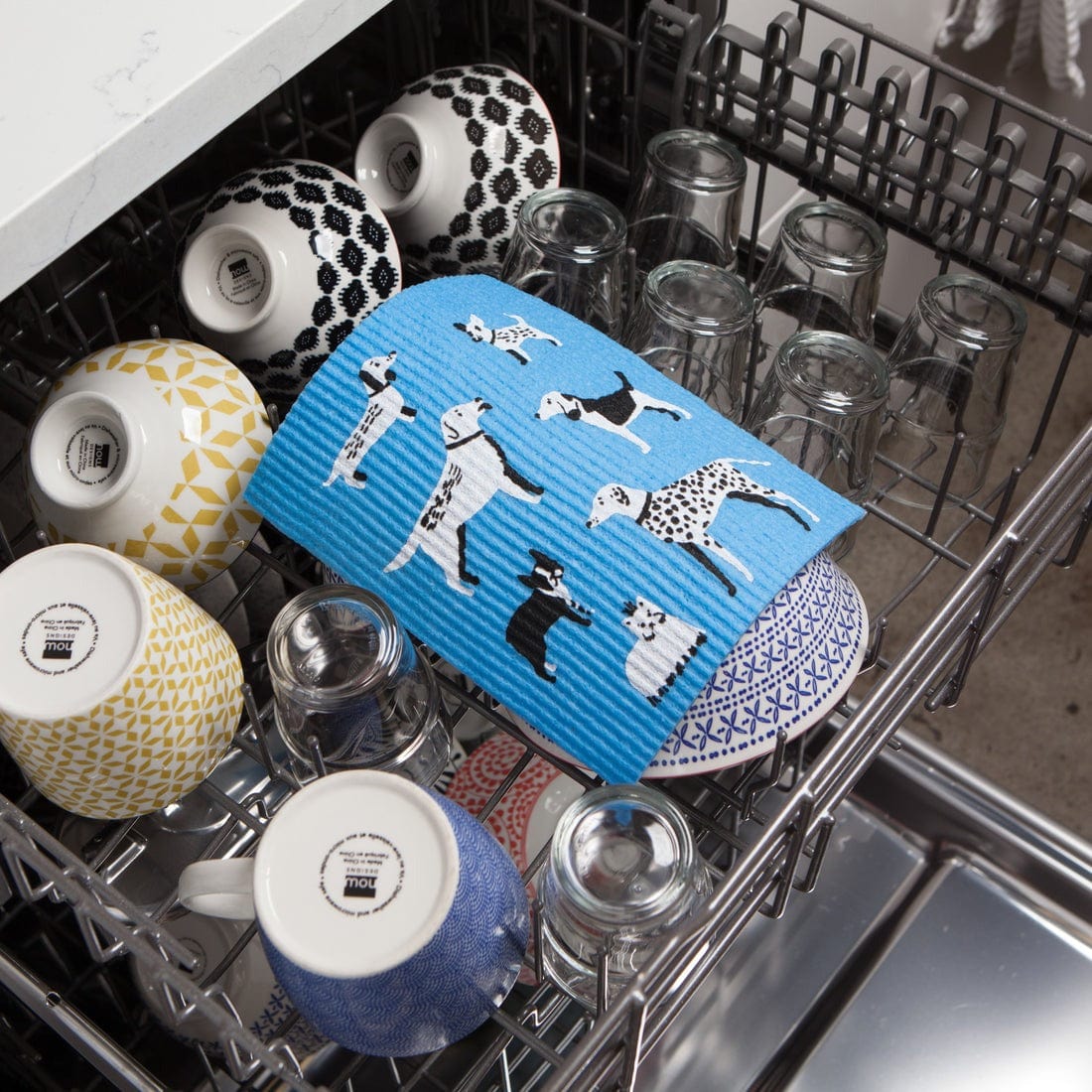 Now Designs Dog Days Sponge Cloth