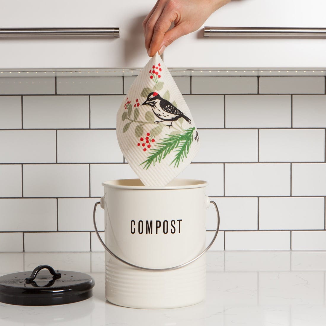 Cleaning & Floormats Now Designs - Ecologie Forest Woodpecker Swedish Sponge Cloth