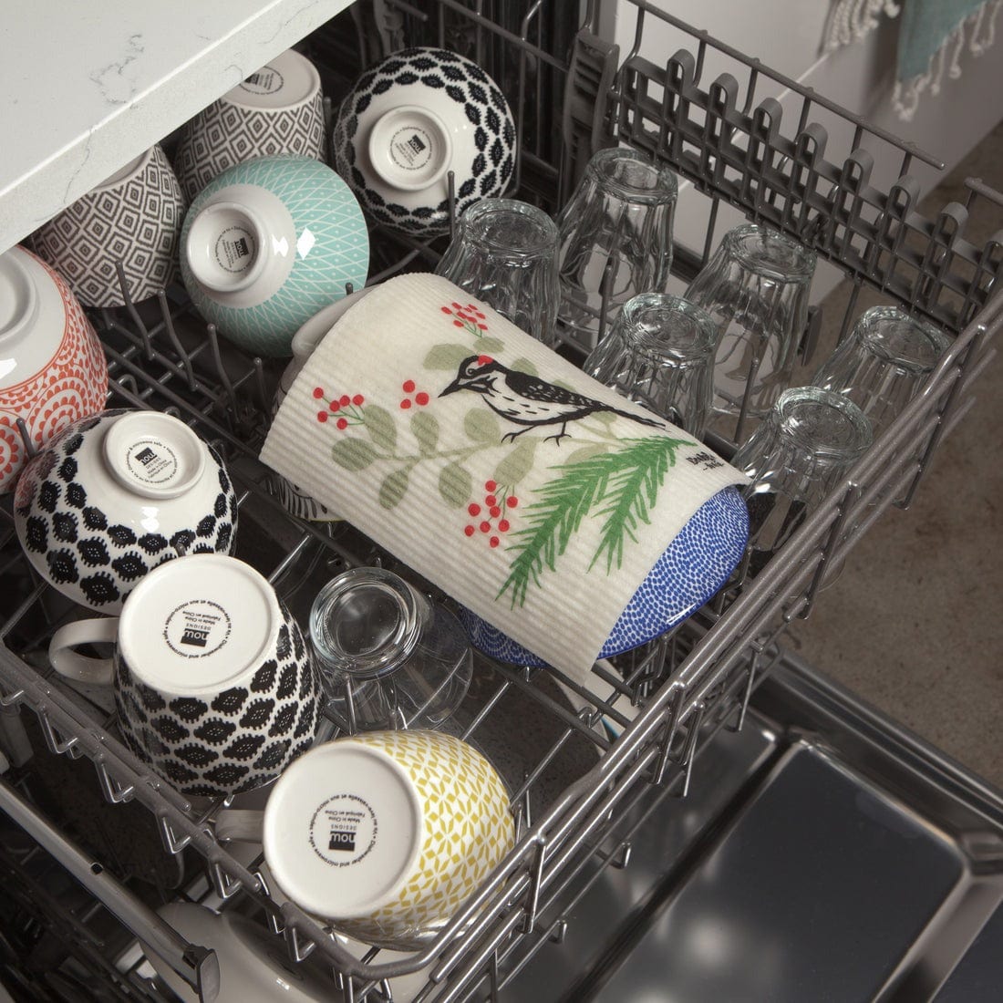 Cleaning & Floormats Now Designs - Ecologie Forest Woodpecker Swedish Sponge Cloth