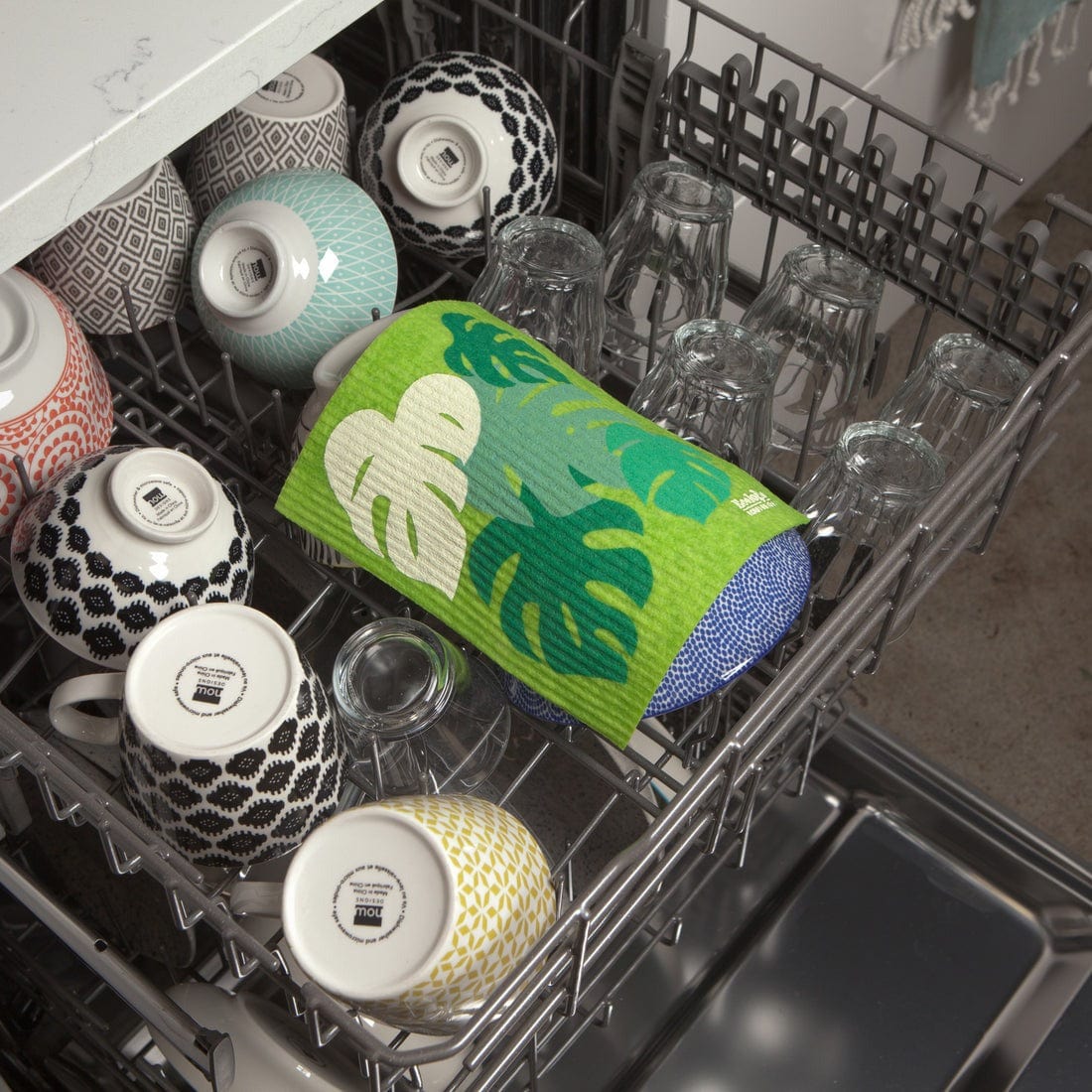 Cleaning & Floormats Now Designs - Ecologie Monstera Swedish Sponge Cloth