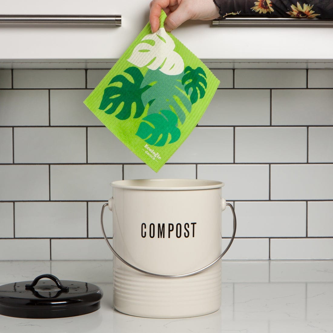 Cleaning & Floormats Now Designs - Ecologie Monstera Swedish Sponge Cloth